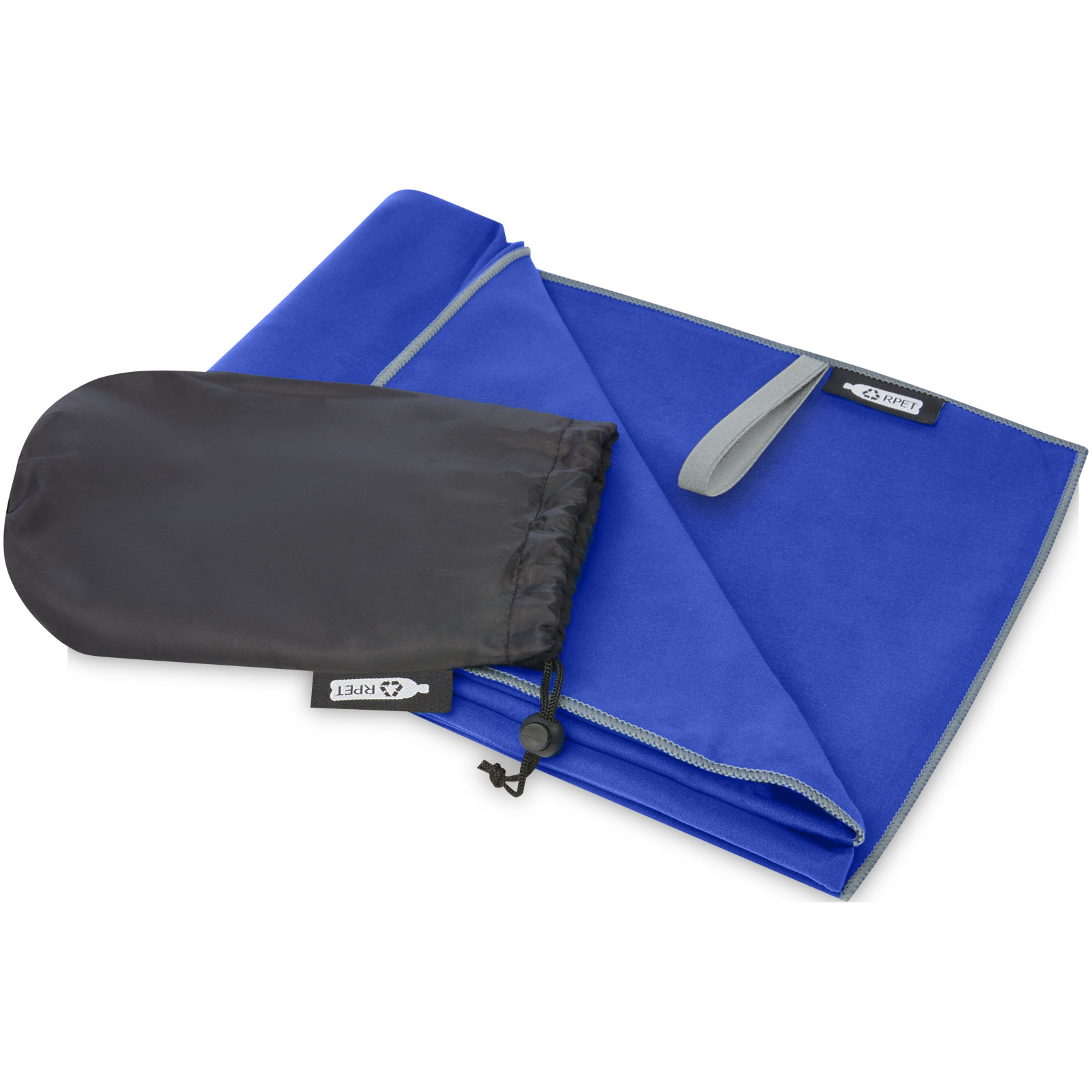 Serviette Pieter ultra-légère à séchage rapide fabriquée en PET recyclé 130 x 80 cm