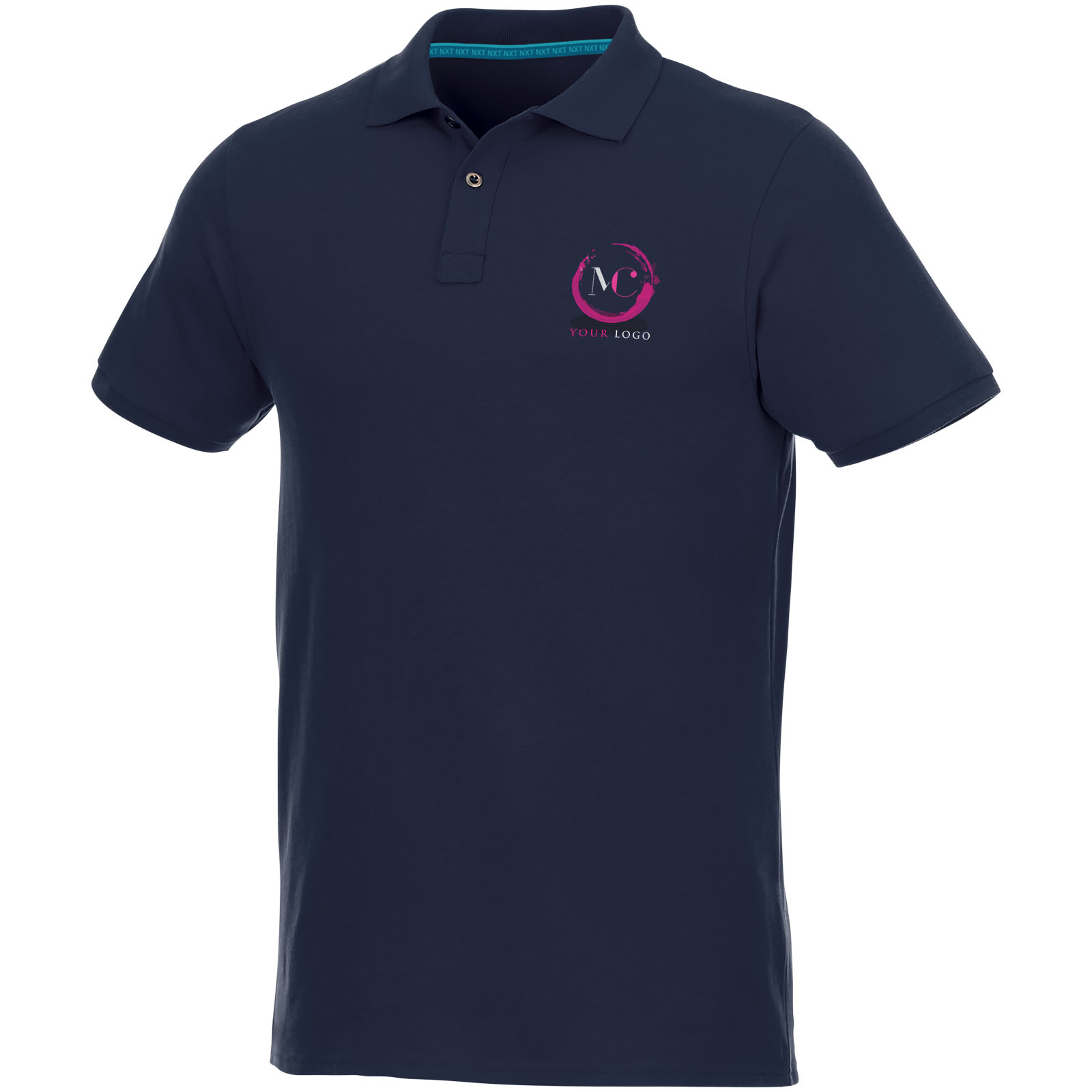 Elevate Polo bio recyclé manches courtes homme Beryl