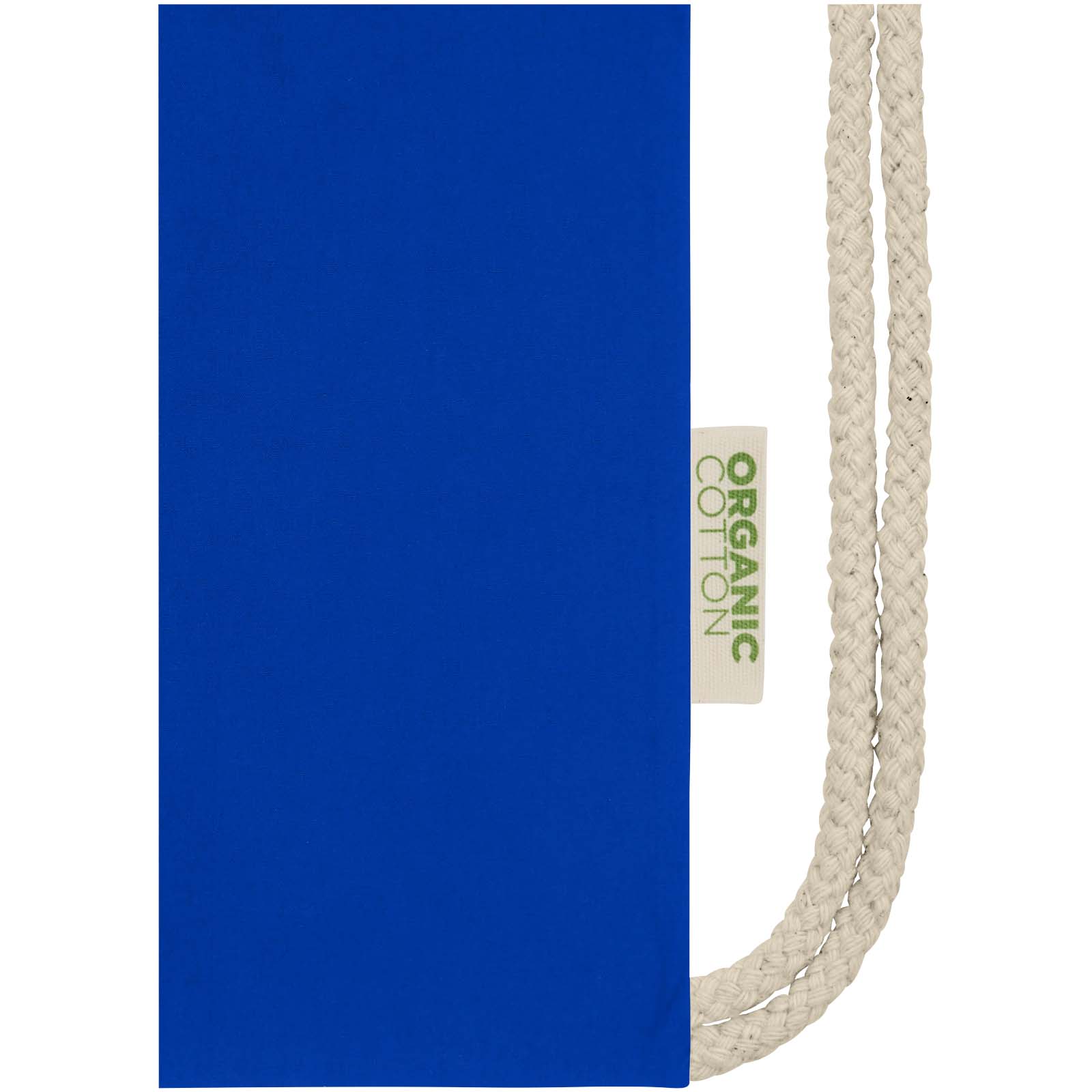 Sac refermable à cordon Odisha de 5 L bio certifié OCS 140 g/m²