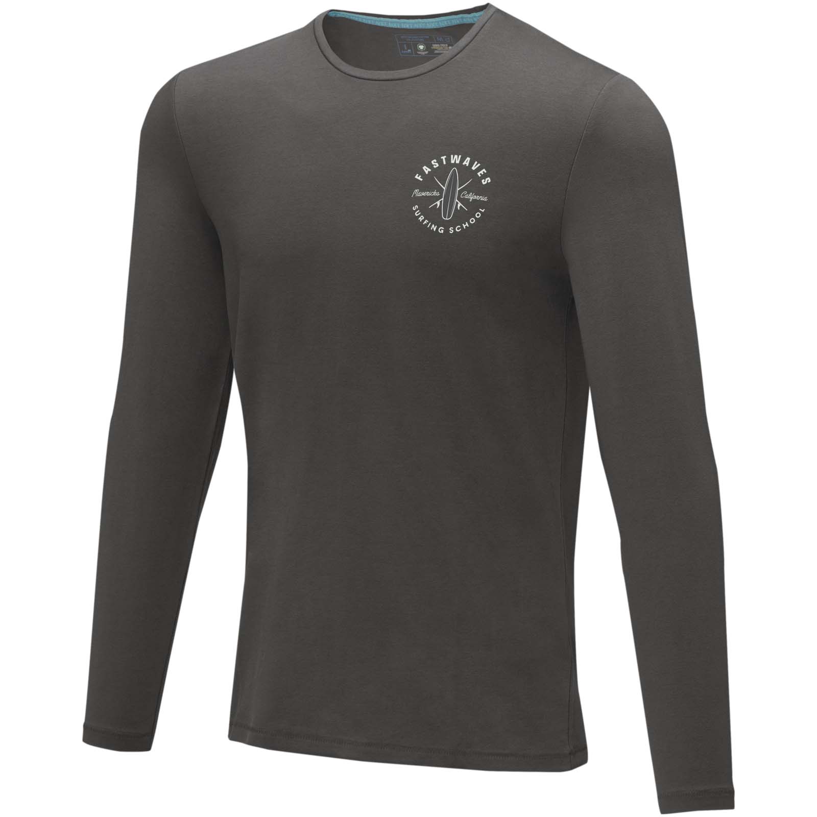 Elevate T-shirt bio manches longues homme Ponoka