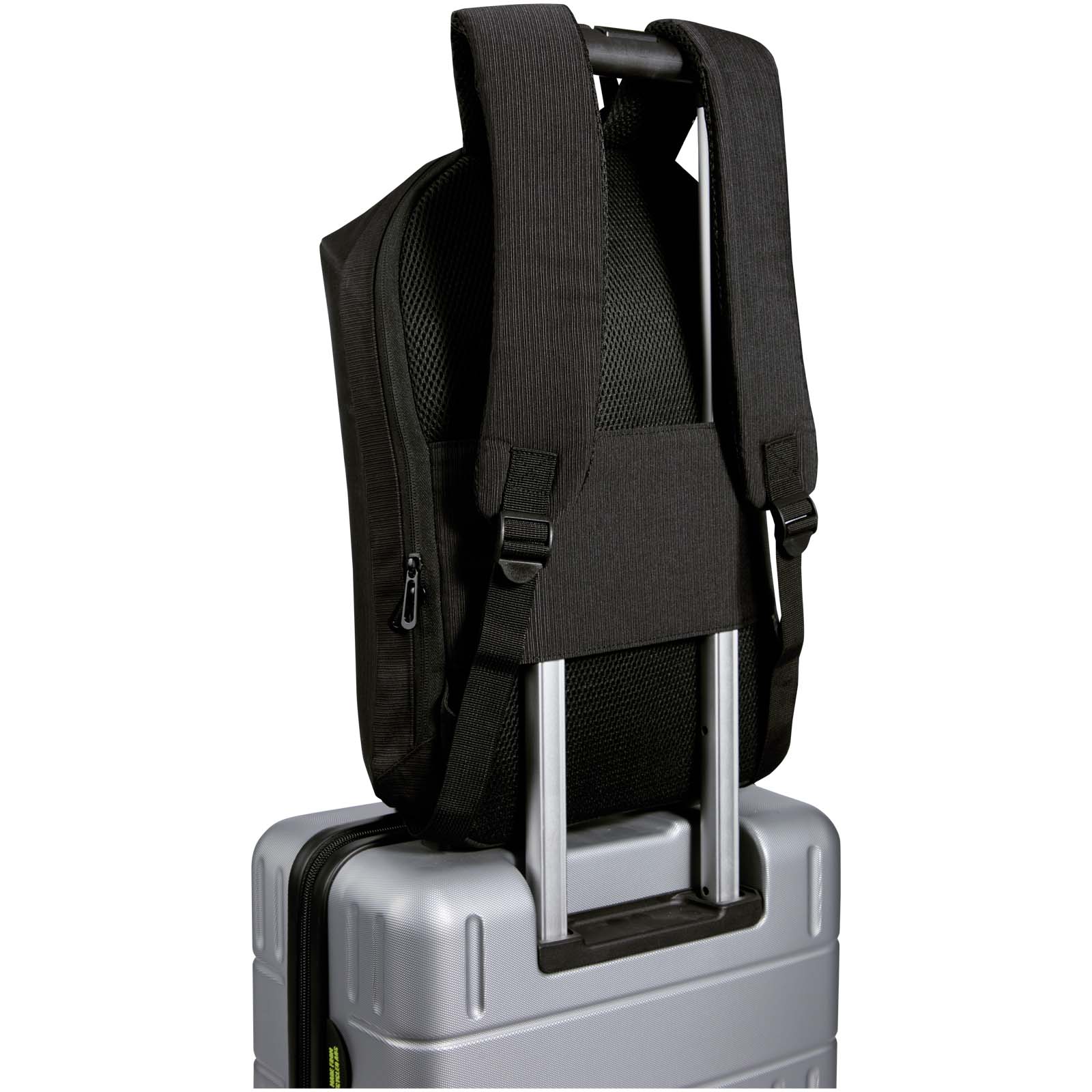Sac à dos antivol pour ordinateur portable 15" Luma de 10 L en matériaux recyclés GRS