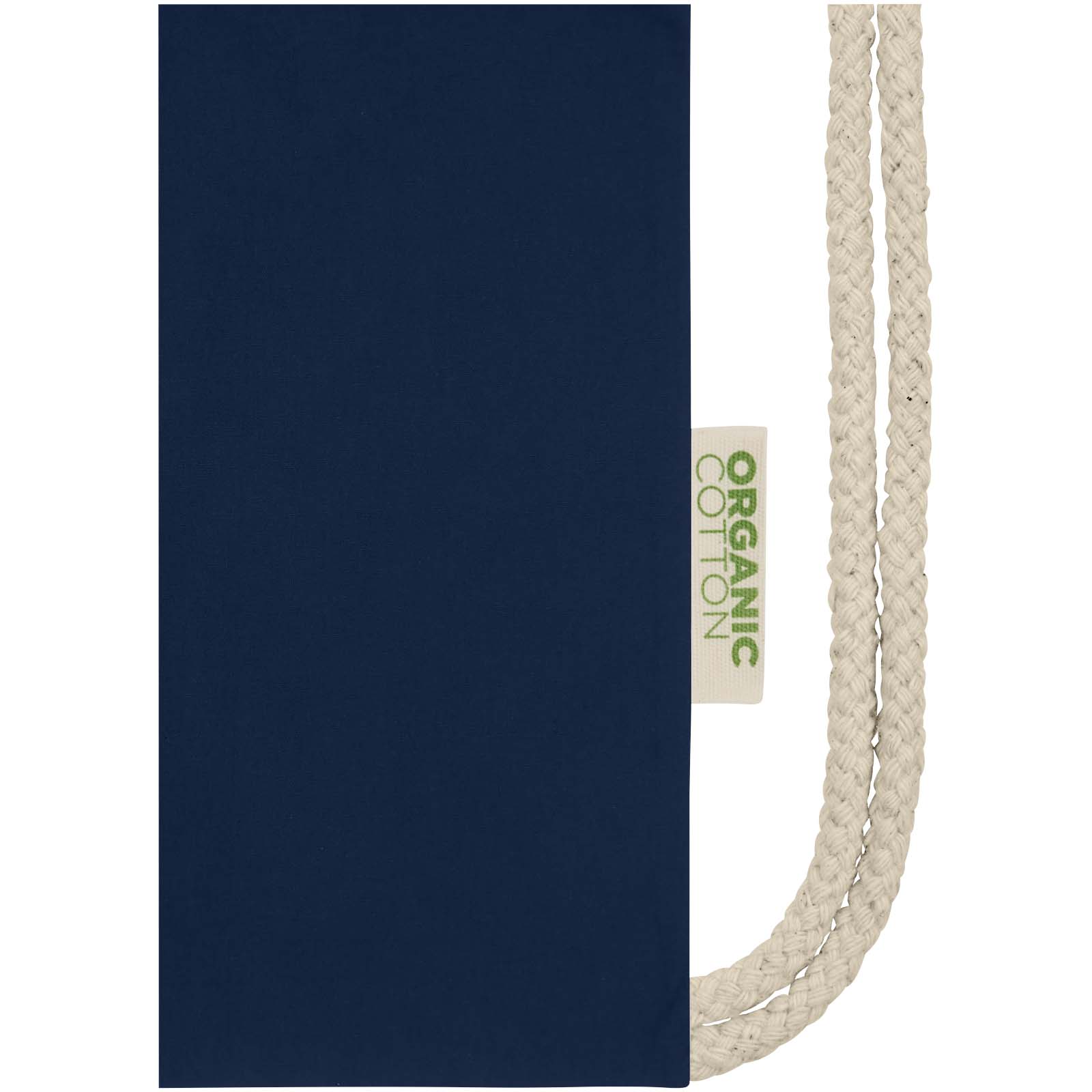 Sac refermable à cordon Odisha de 5 L bio certifié OCS 140 g/m²