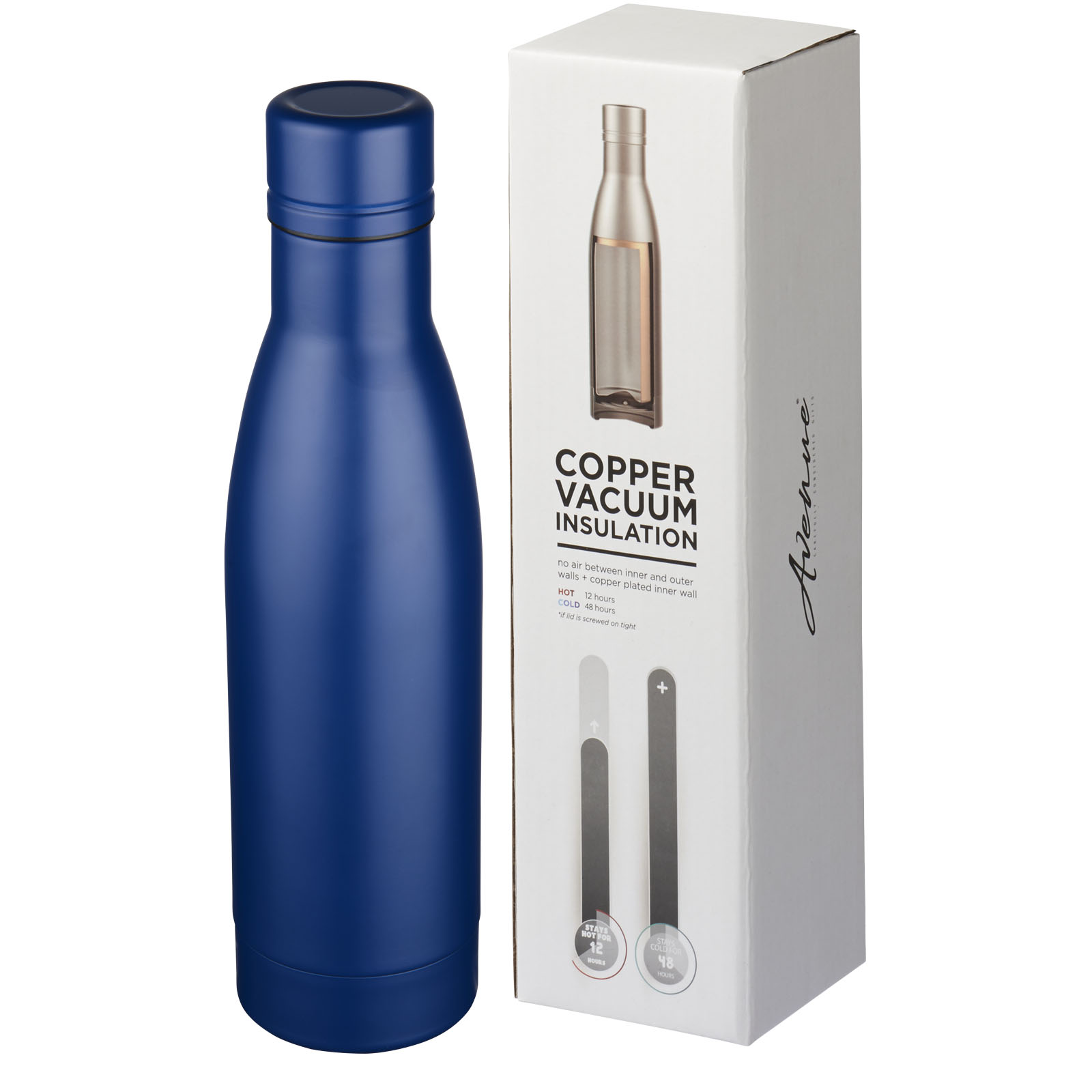 Bouteille isotherme Vasa sous vide avec couche de cuivre de 500 ml