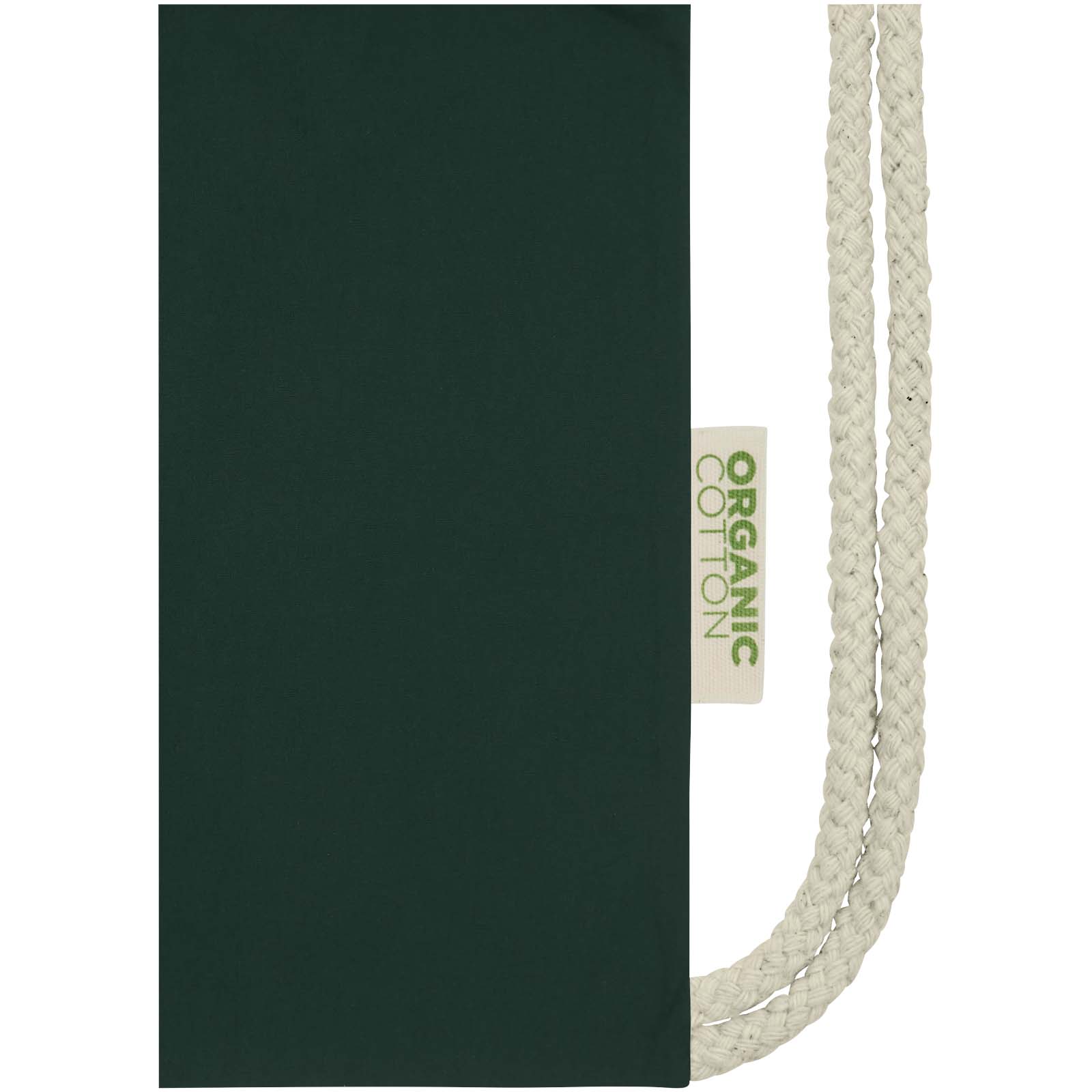 Sac refermable à cordon Odisha de 5 L bio certifié OCS 140 g/m²