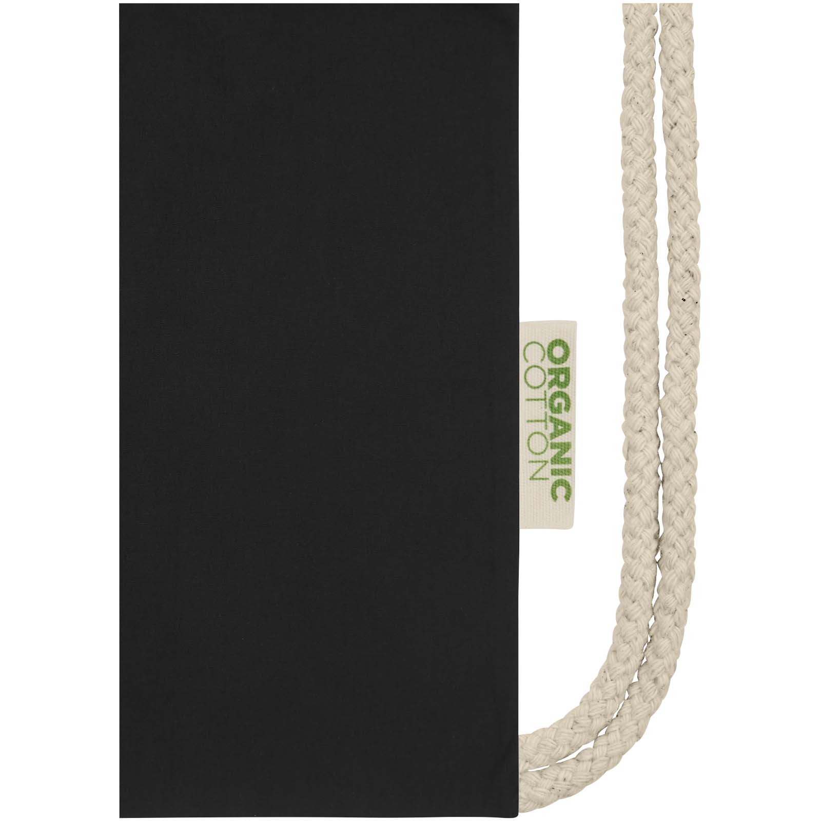 Sac refermable à cordon Odisha de 5 L bio certifié OCS 140 g/m²