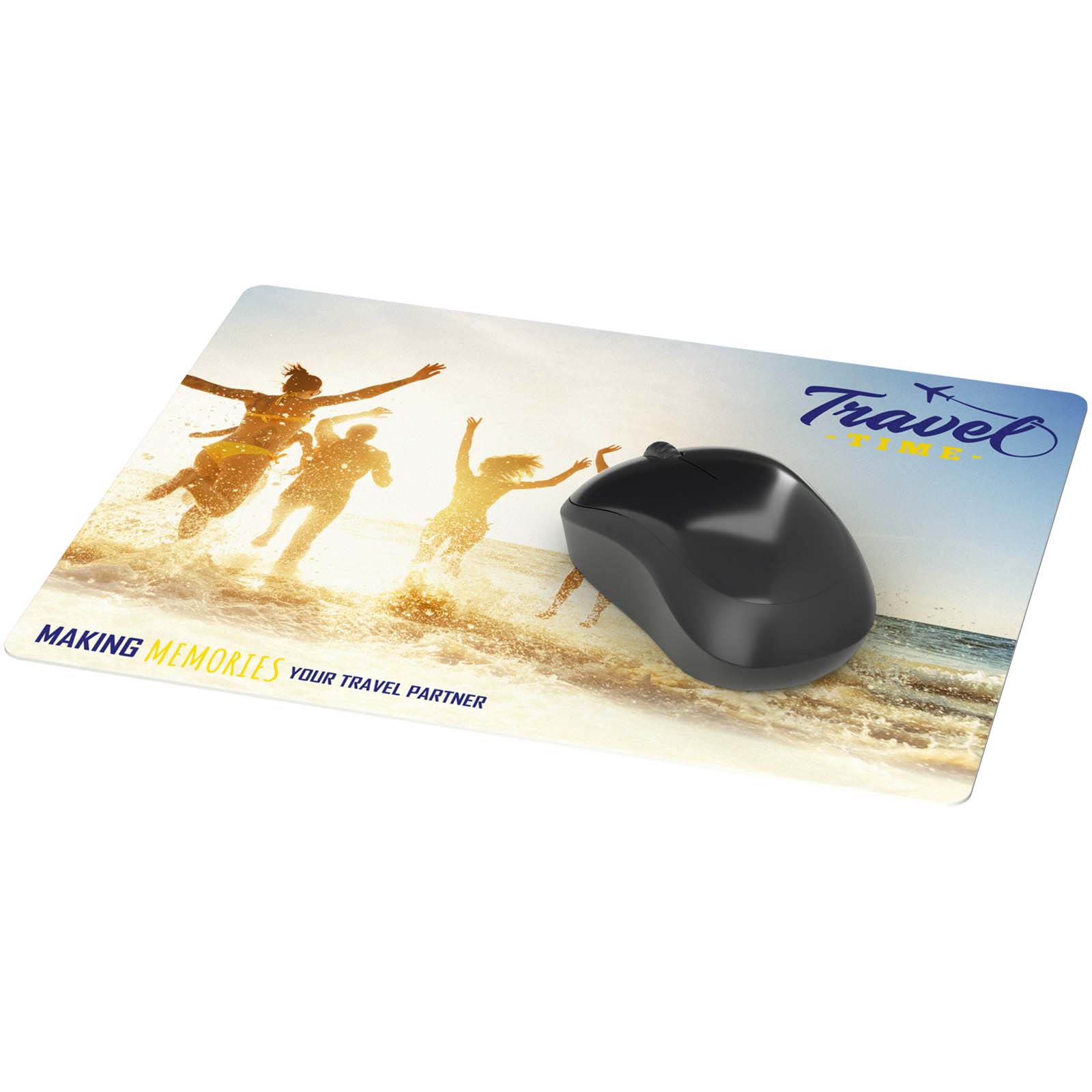Tapis de souris Lumin avec impression en quadrichromie