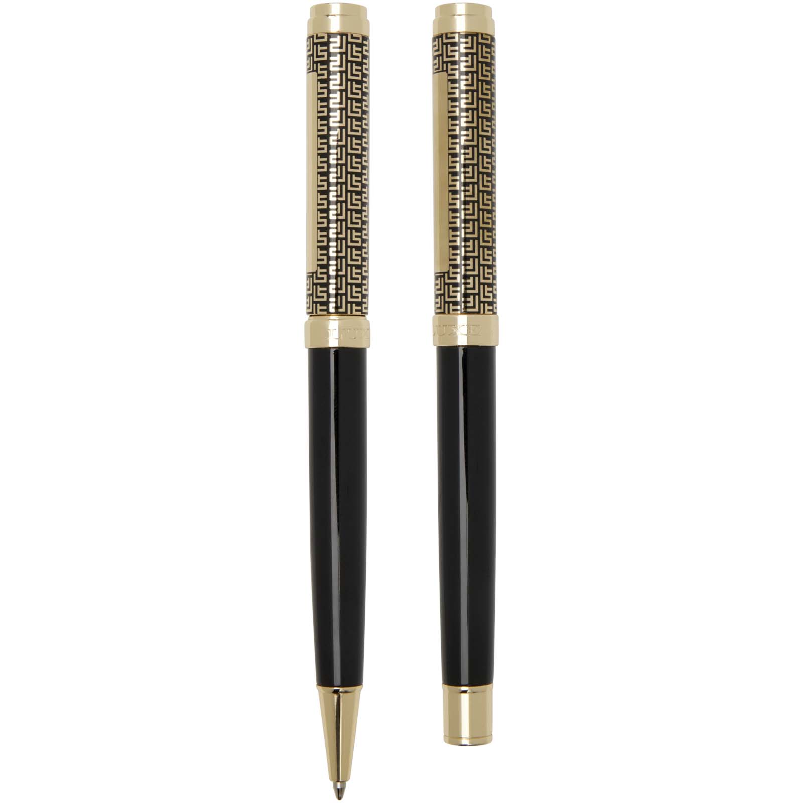 Luxe Parure Legato stylo bille et stylo roller (encre bleue)