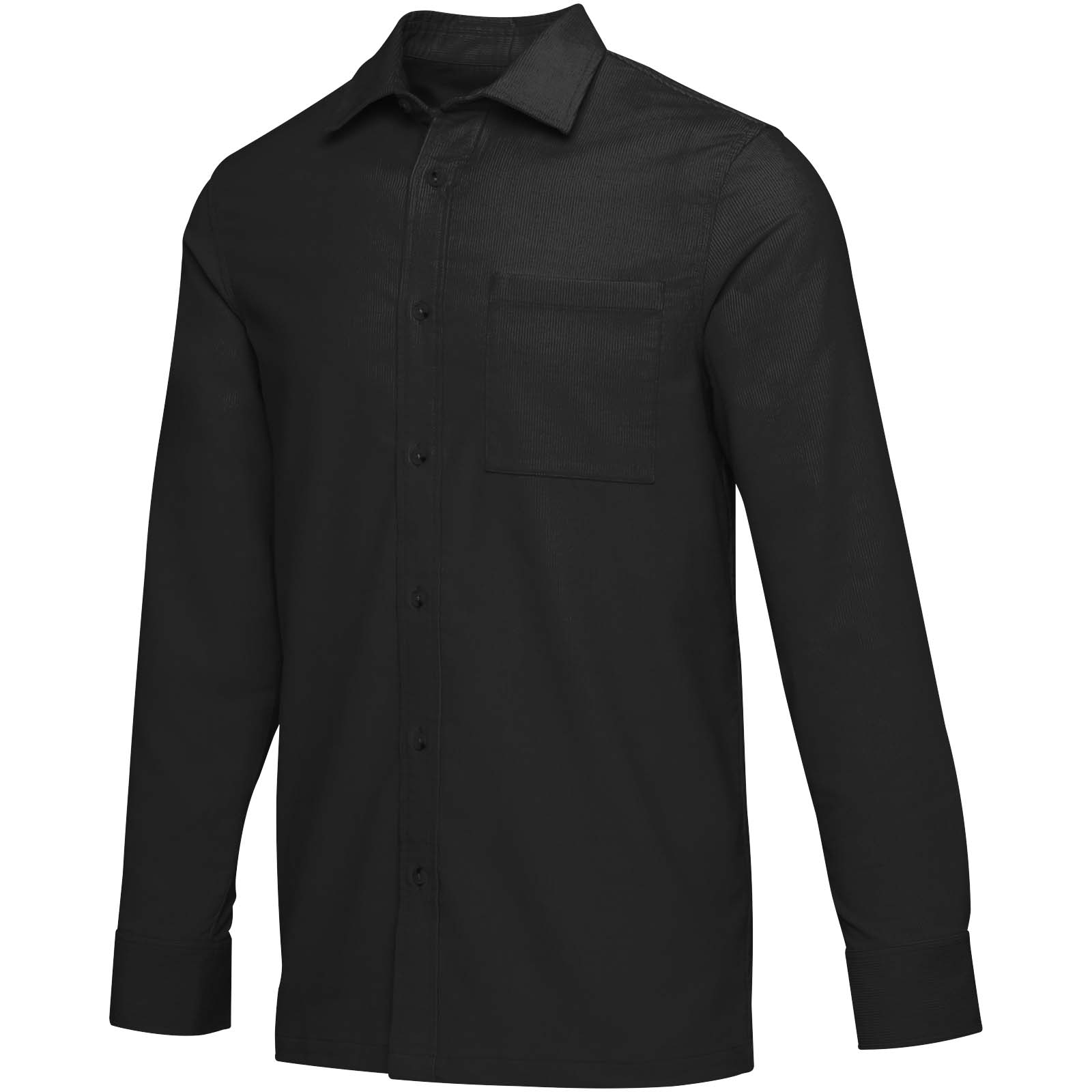 Elevate Chemise unisexe en velours côtelé de 252 g/m² Alum