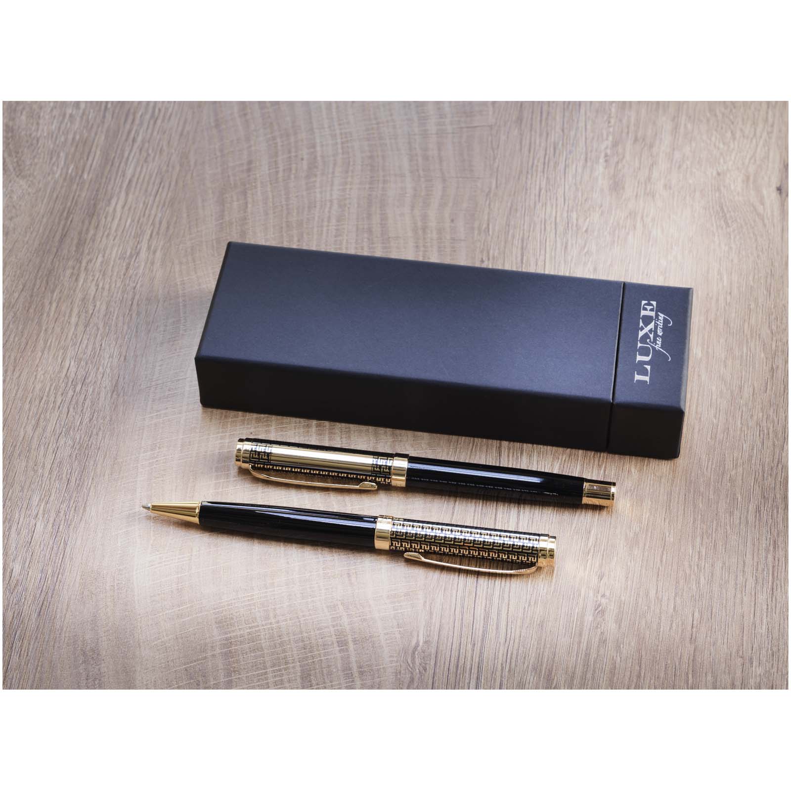 Luxe Parure Legato stylo bille et stylo roller (encre bleue)
