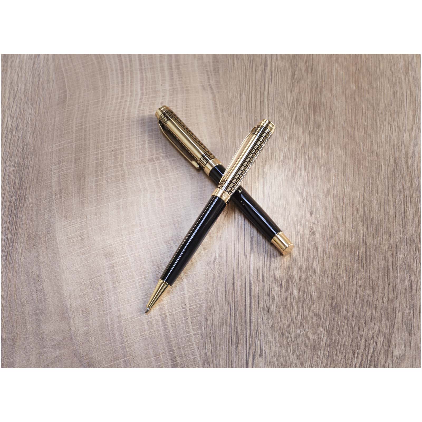 Luxe Parure Legato stylo bille et stylo roller (encre bleue)
