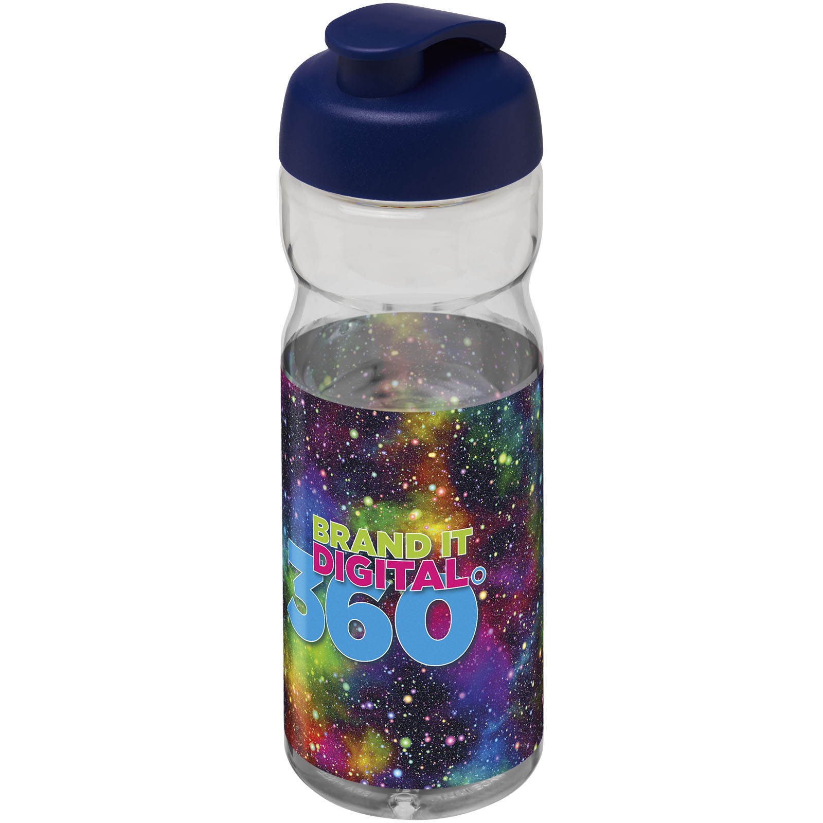 Bouteille de sport H2O Active® Base 650ml avec couvercle à clapet
