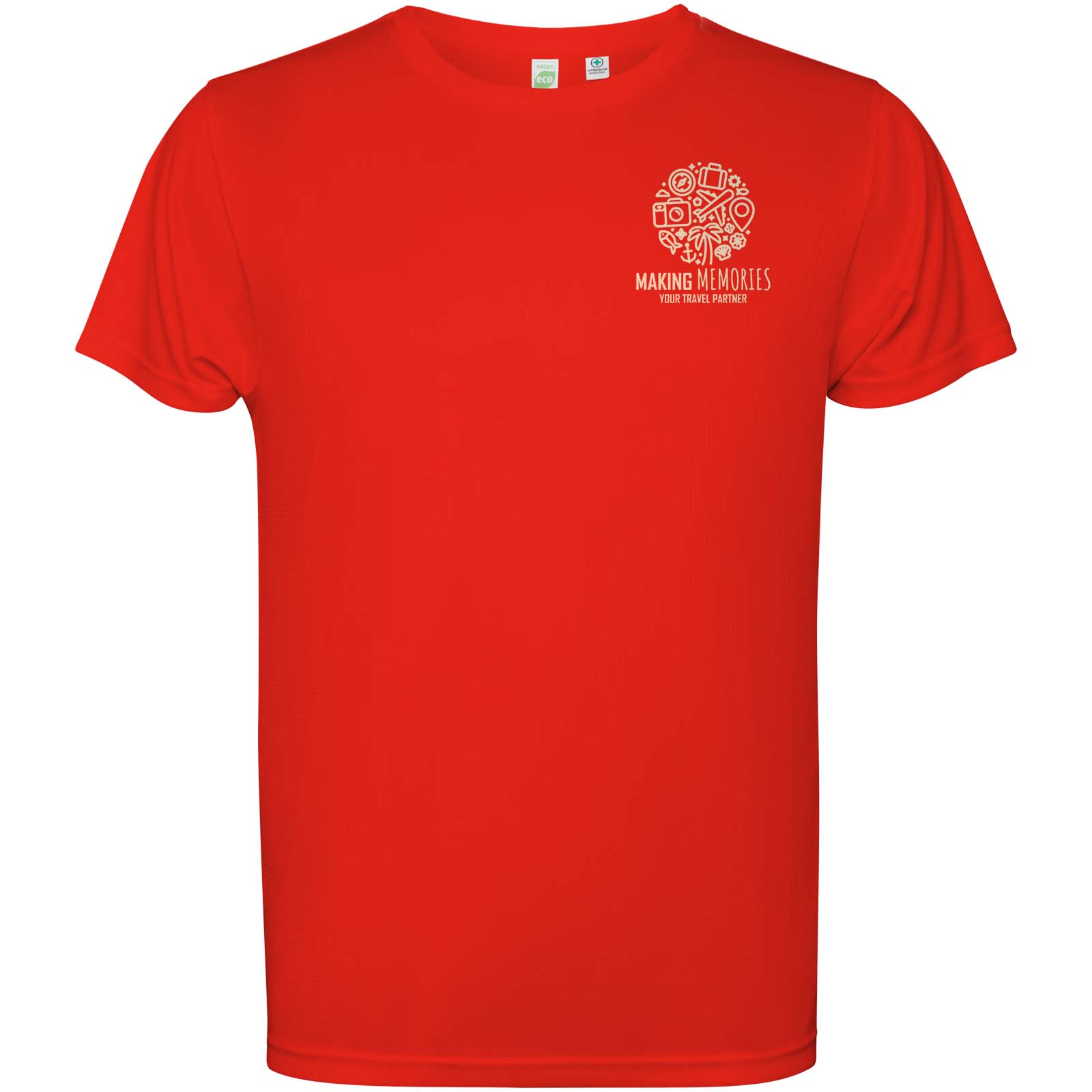 Roly T-shirt de 125 g/m² Estoril à manches courtes pour homme