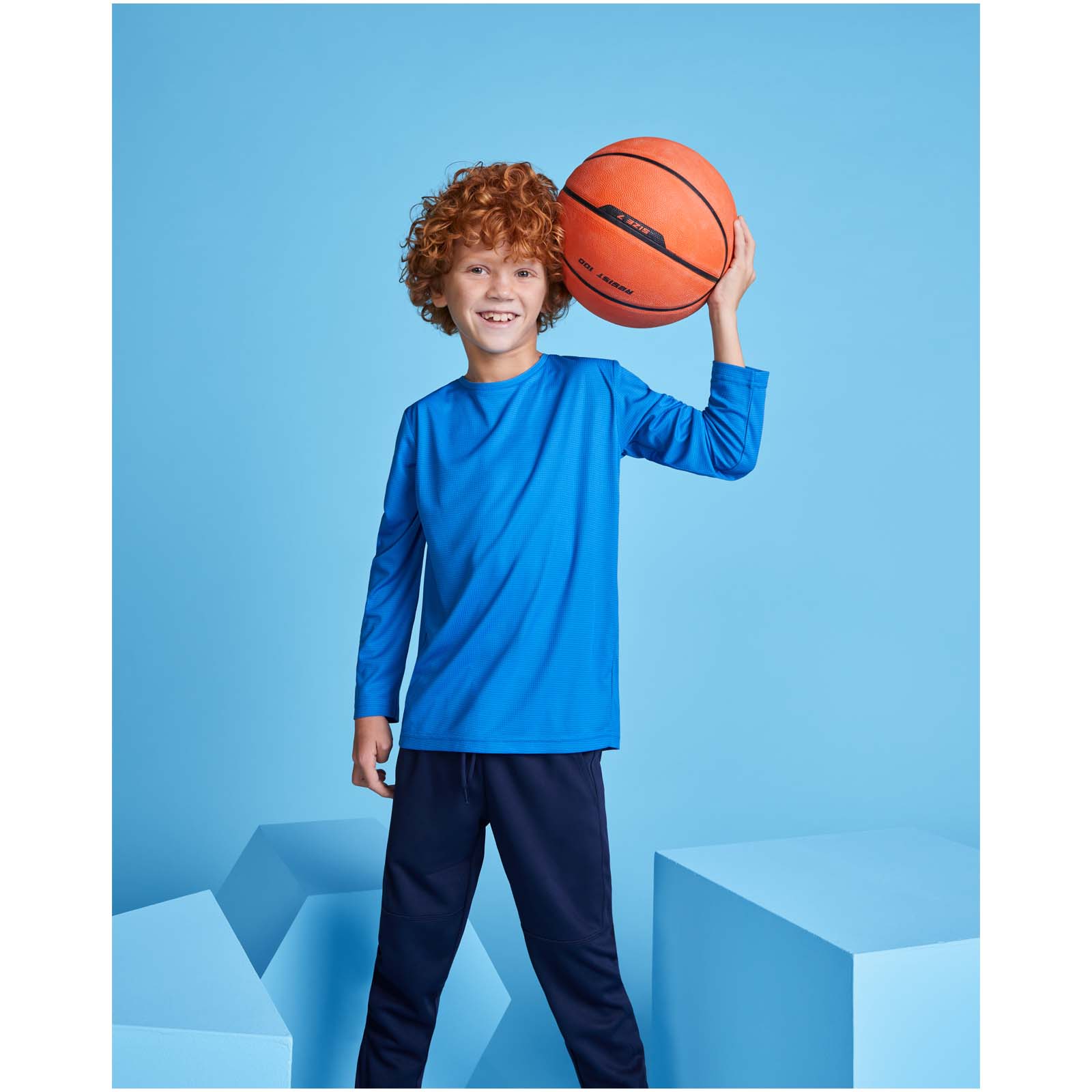 Roly T-shirt de 125 g/m² Estoril à manches longues pour enfant