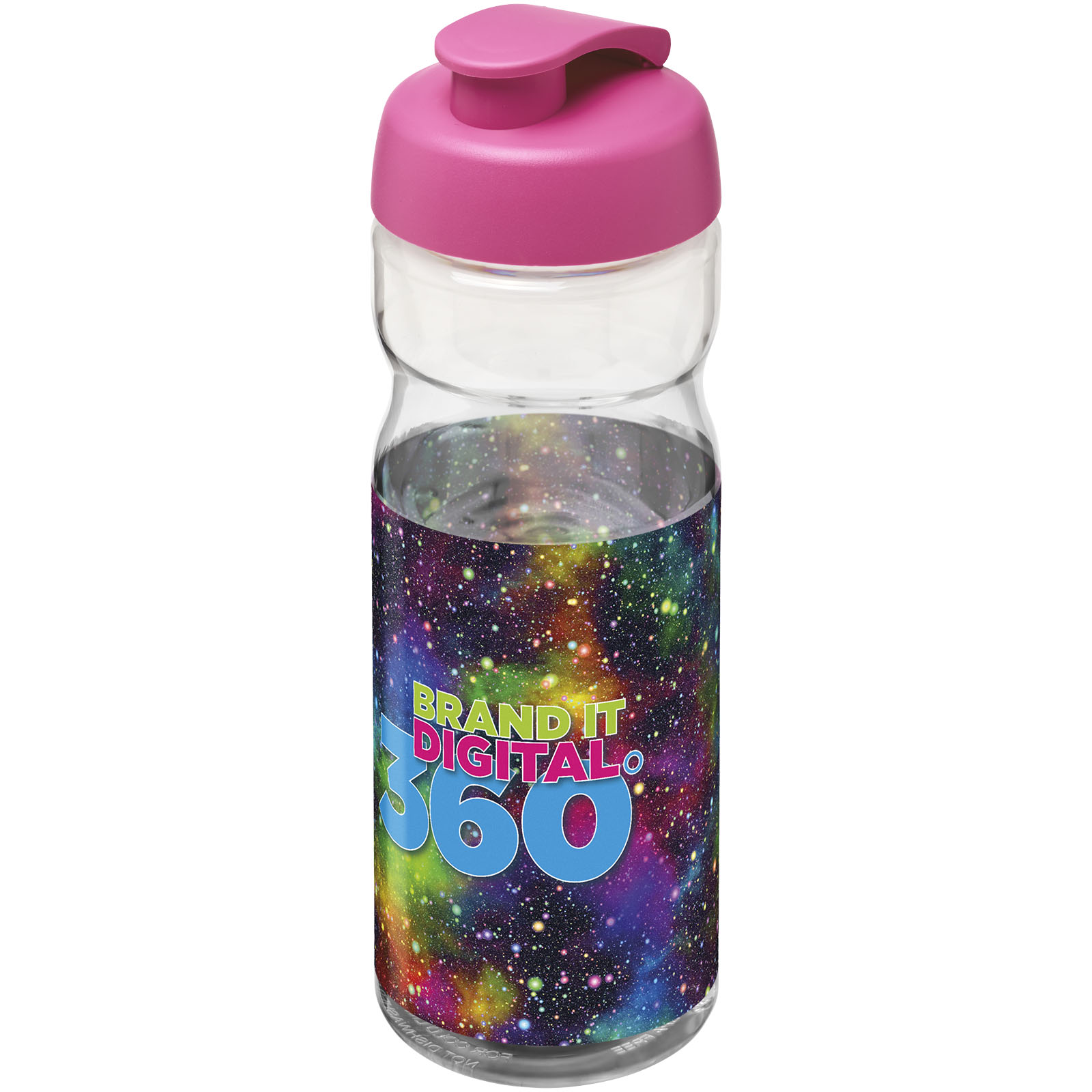 Bouteille de sport H2O Active® Base 650ml avec couvercle à clapet