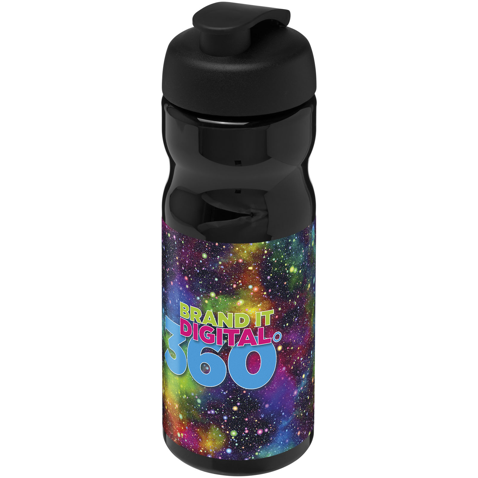 Bouteille de sport H2O Active® Base 650ml avec couvercle à clapet