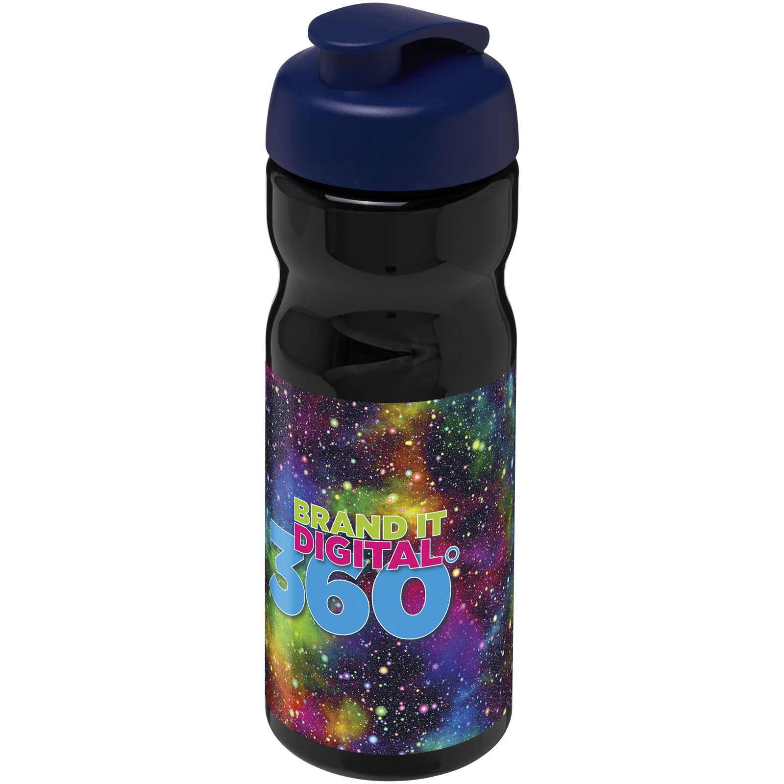 Bouteille de sport H2O Active® Base 650ml avec couvercle à clapet
