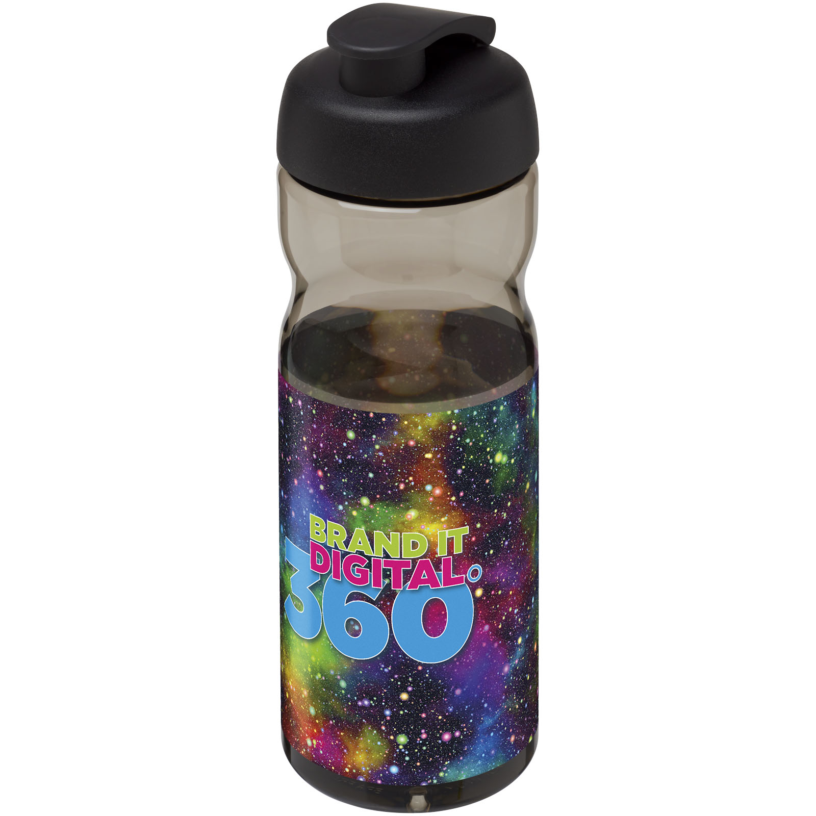 Bouteille de sport H2O Active® Base 650ml avec couvercle à clapet