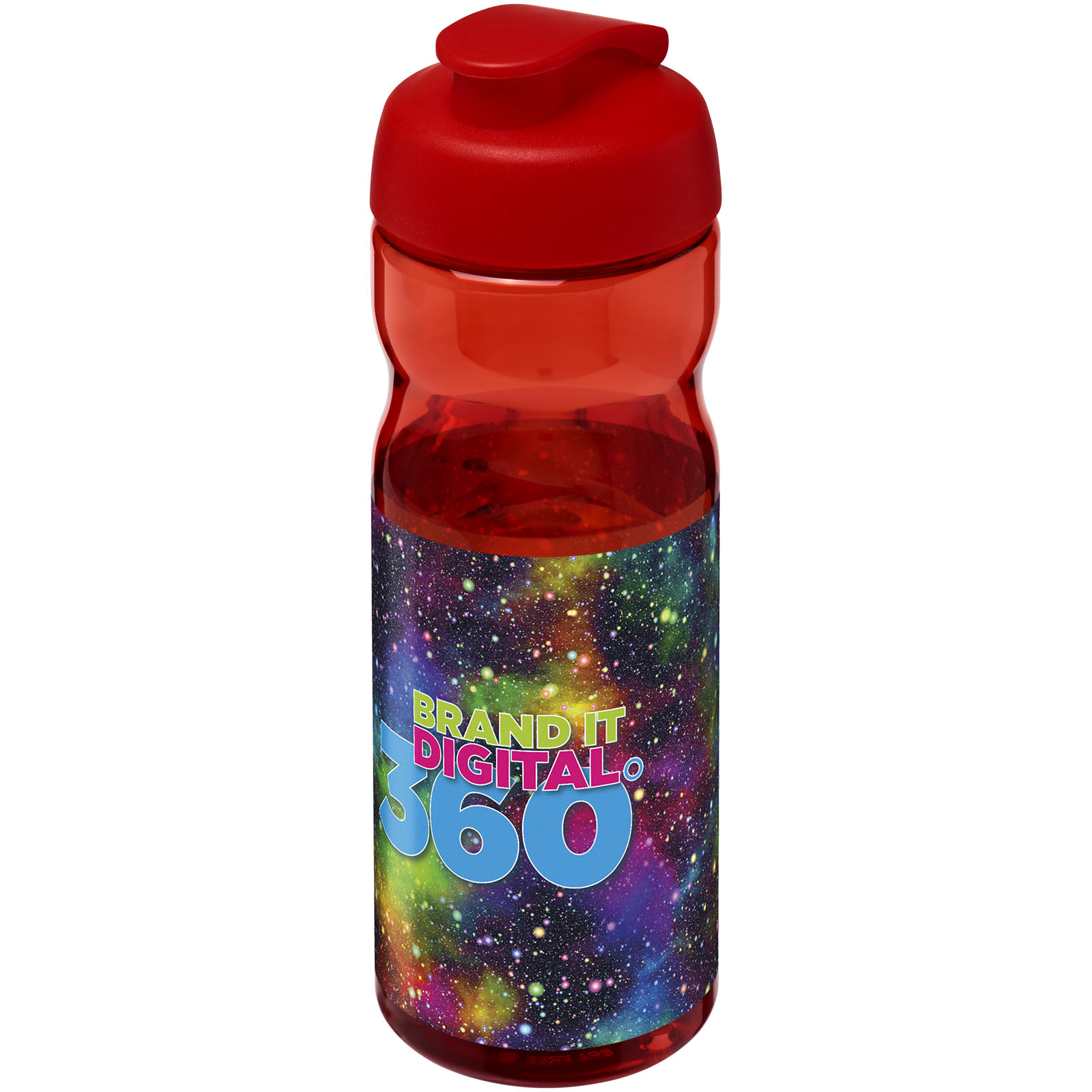 Bouteille de sport H2O Active® Base 650ml avec couvercle à clapet