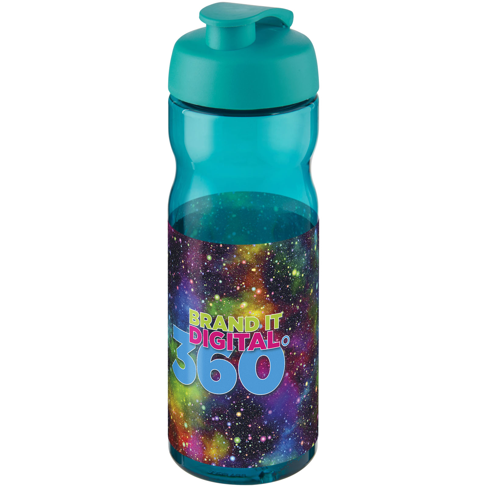 Bouteille de sport H2O Active® Base 650ml avec couvercle à clapet