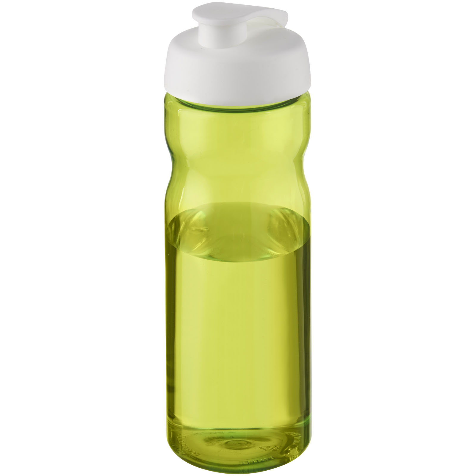 Bouteille de sport H2O Active® Base 650ml avec couvercle à clapet