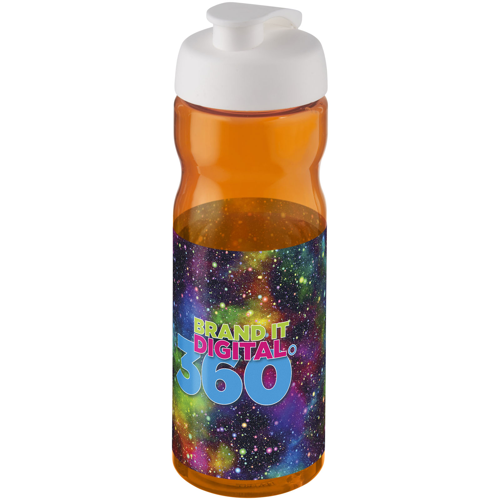 Bouteille de sport H2O Active® Base 650ml avec couvercle à clapet