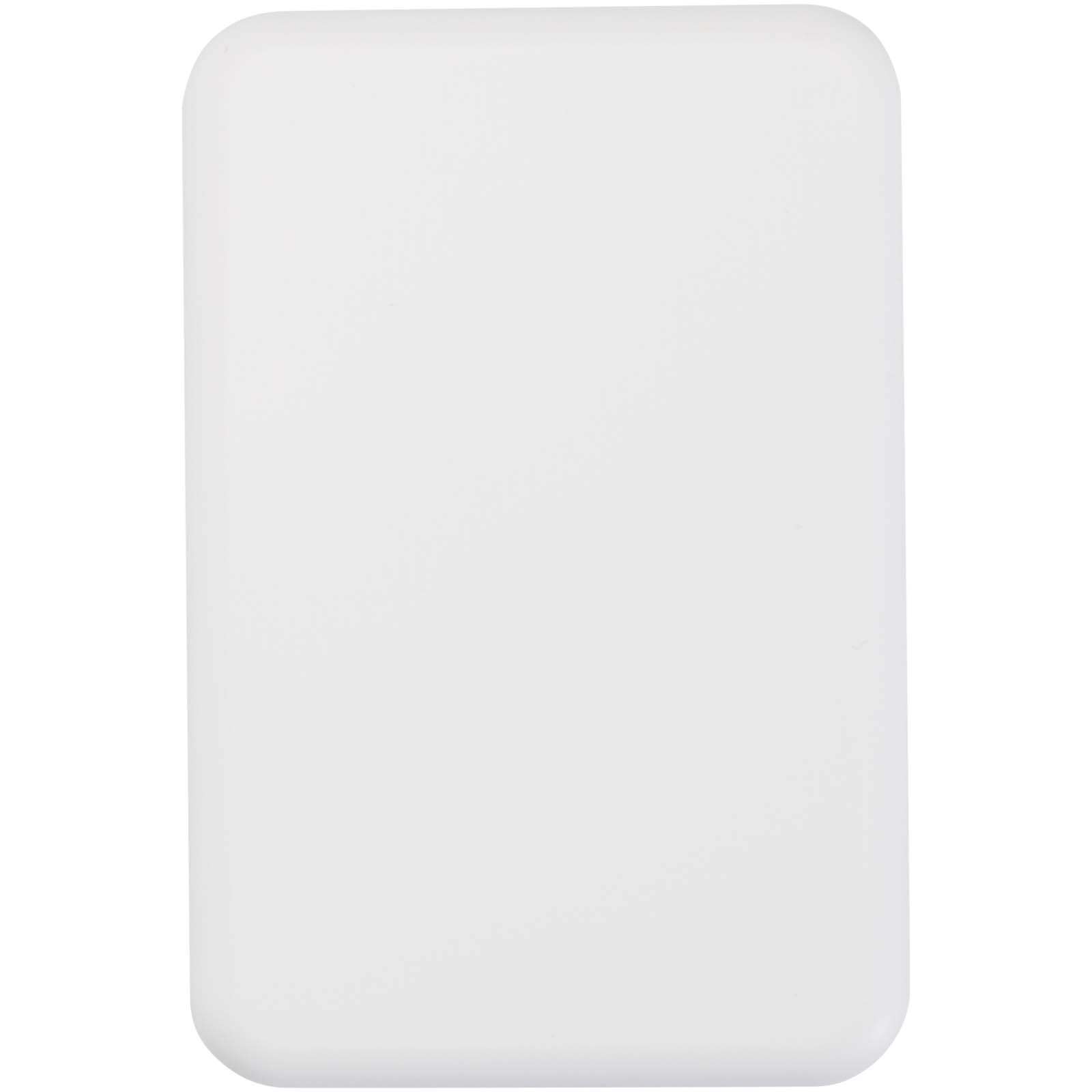 Batterie de secours Acrab magnétique sans fil de 5 000 mAh et 15 W avec PD de 20 W - fabriquée en plastique recyclé