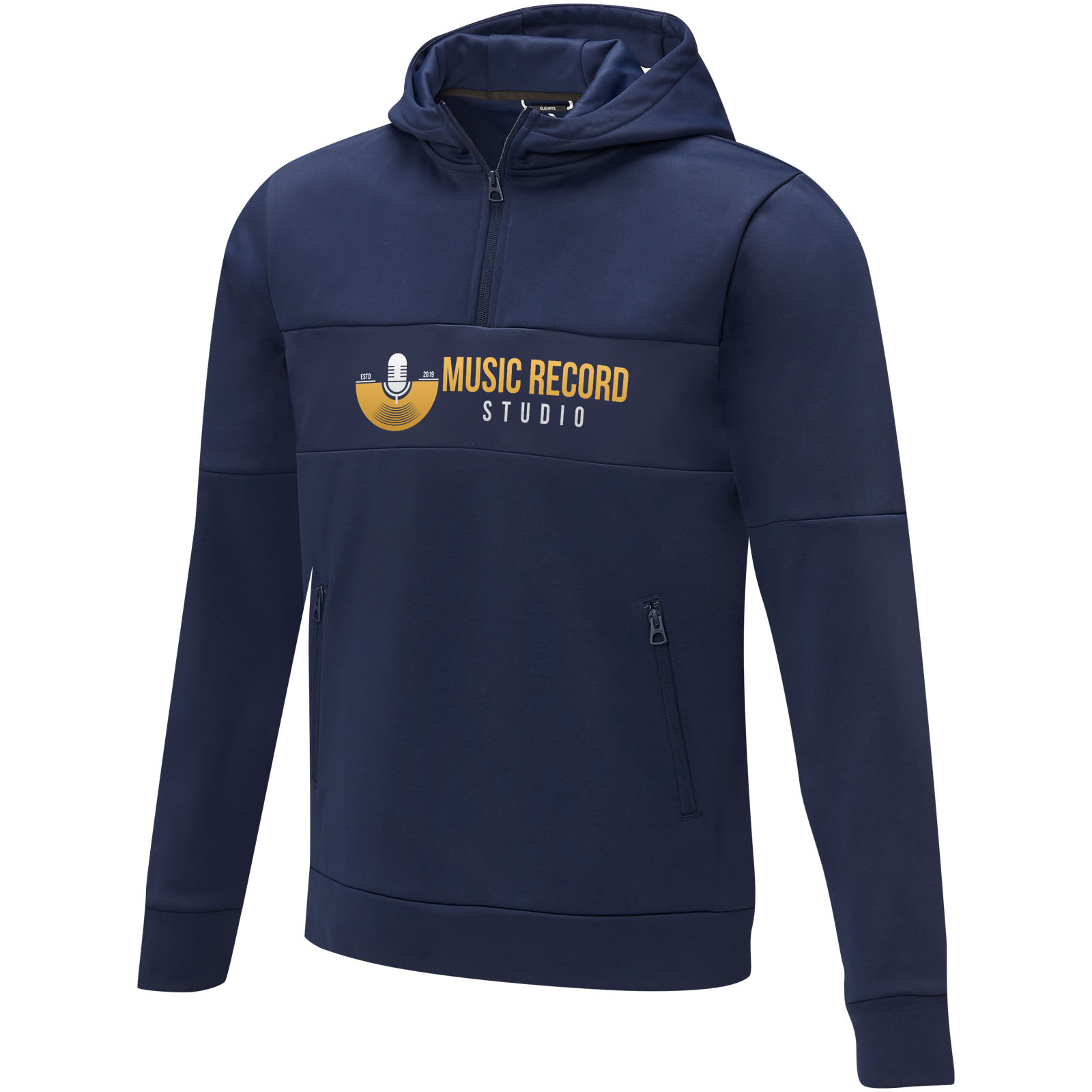 Elevate Sweat à capuche anorak à demi zip Sayan pour homme