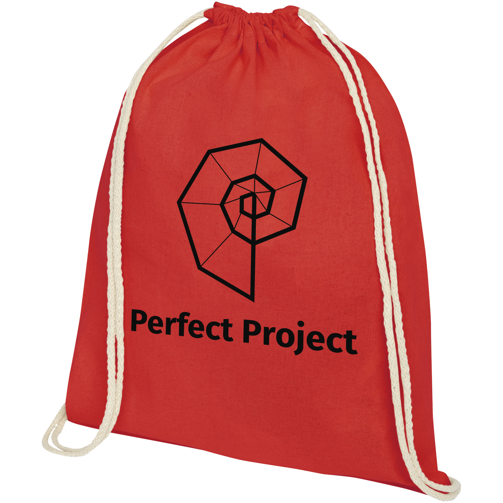 Sac à dos Oregon en coton de 140 g/m² avec cordon de serrage 5L