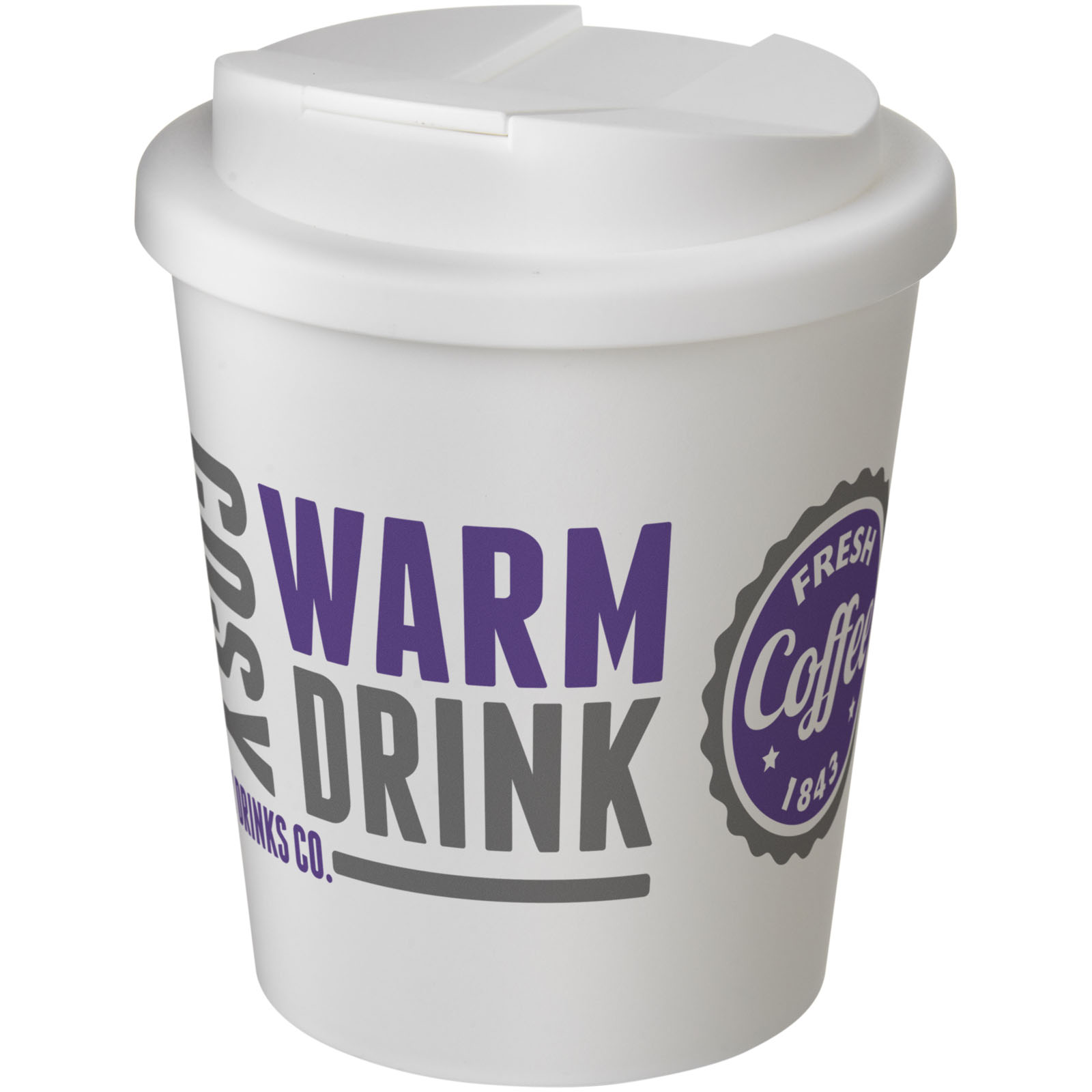 Gobelet isolant Espresso Americano® 250ml avec couvercle anti-fuite
