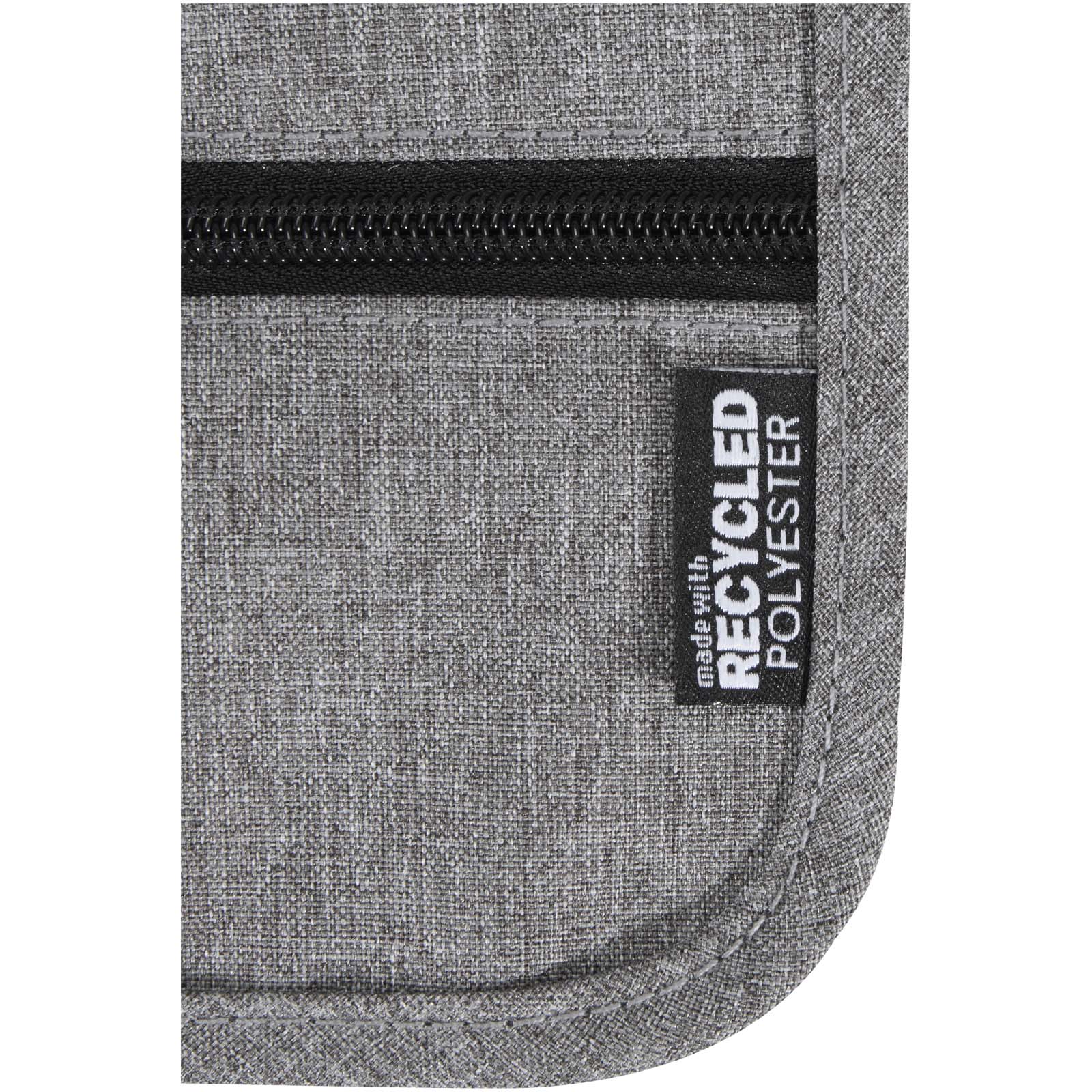Pochette de voyage intelligente Ross recyclée et certifiée GRS