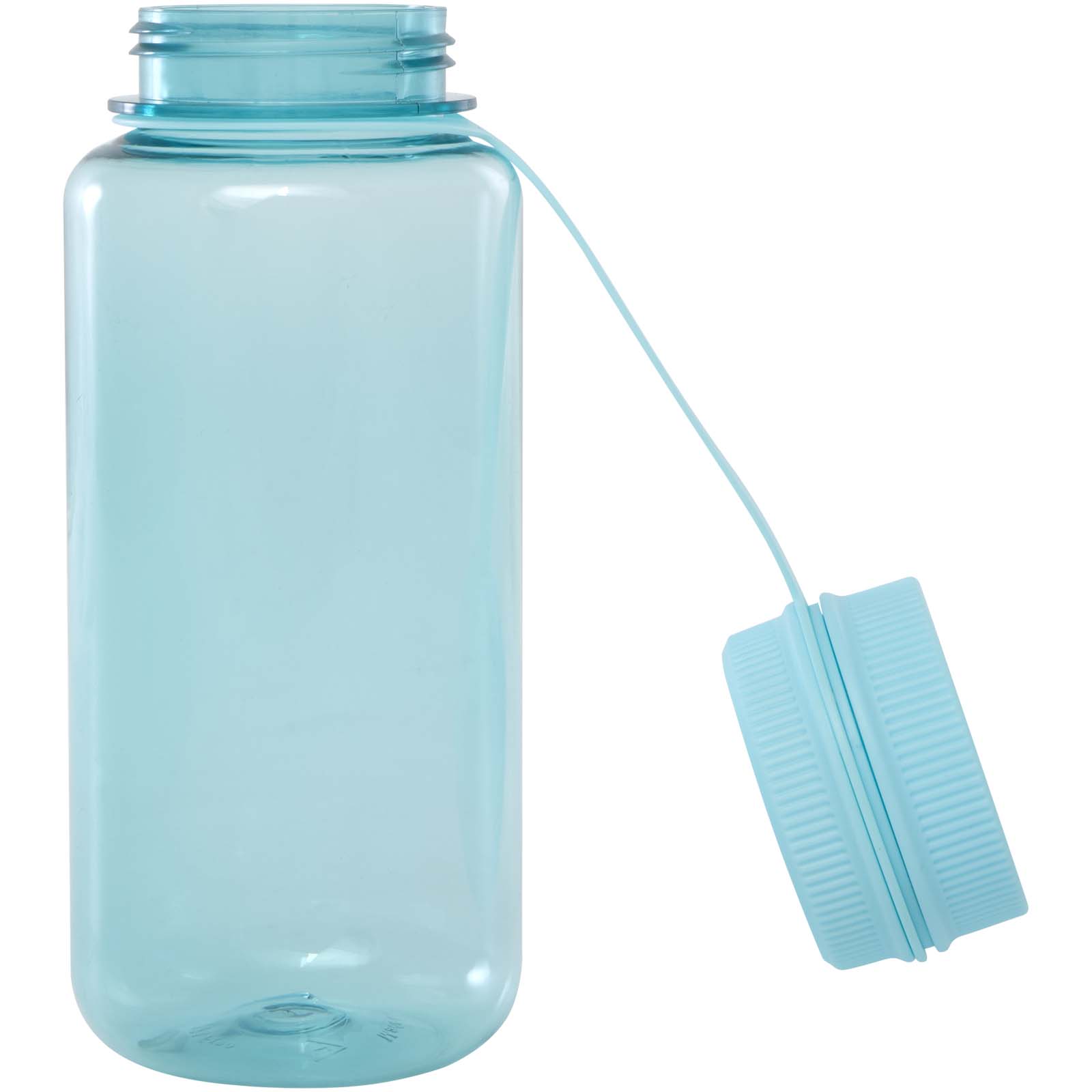 Bouteille sport Ryder de 900 ml en RPET certifié RCS avec couvercle multifonctions