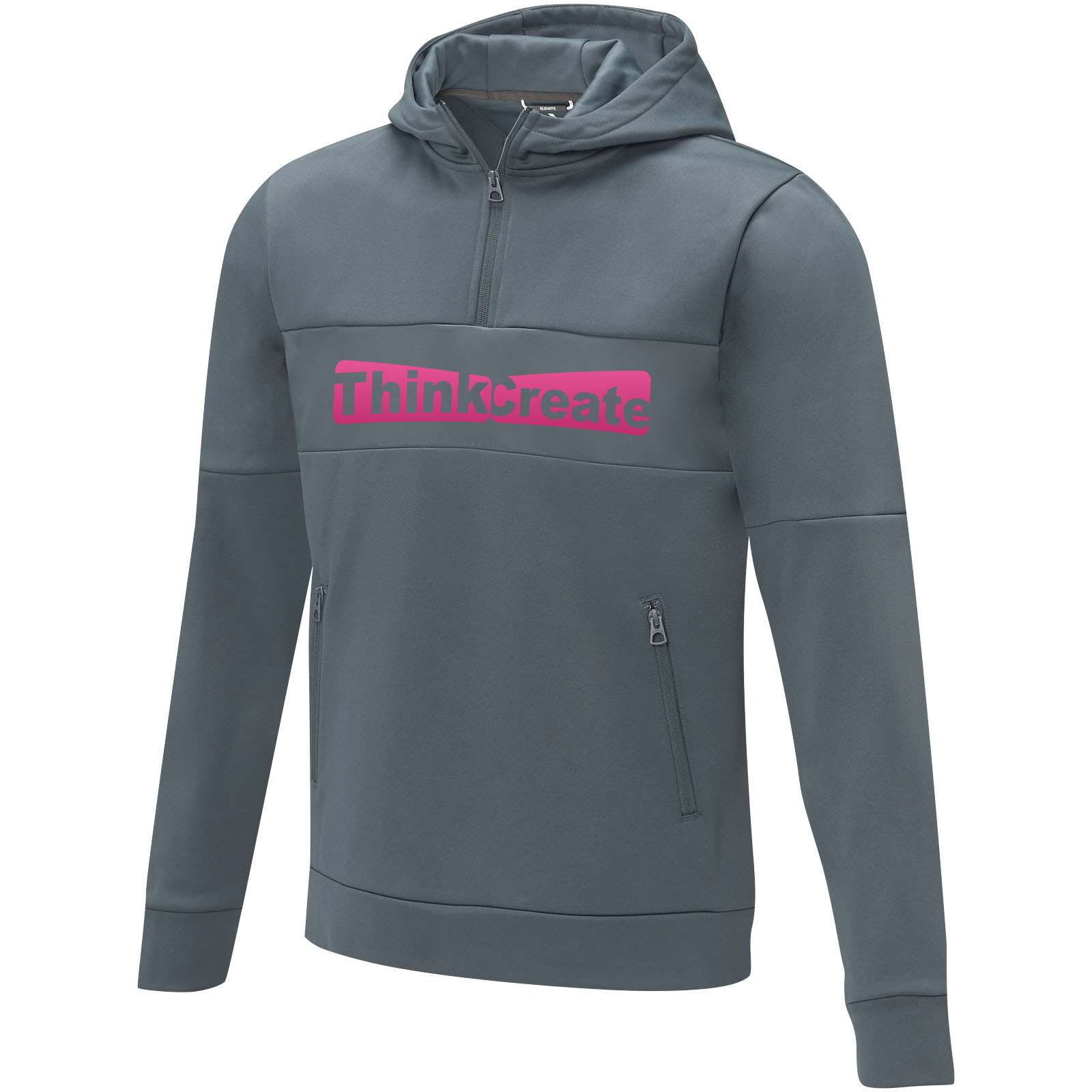 Elevate Sweat à capuche anorak à demi zip Sayan pour homme