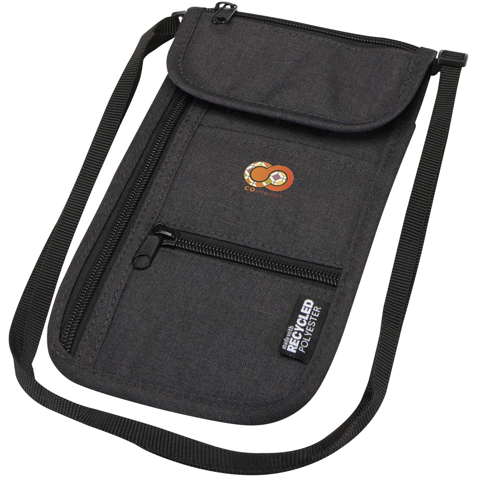 Pochette de voyage intelligente Ross recyclée et certifiée GRS