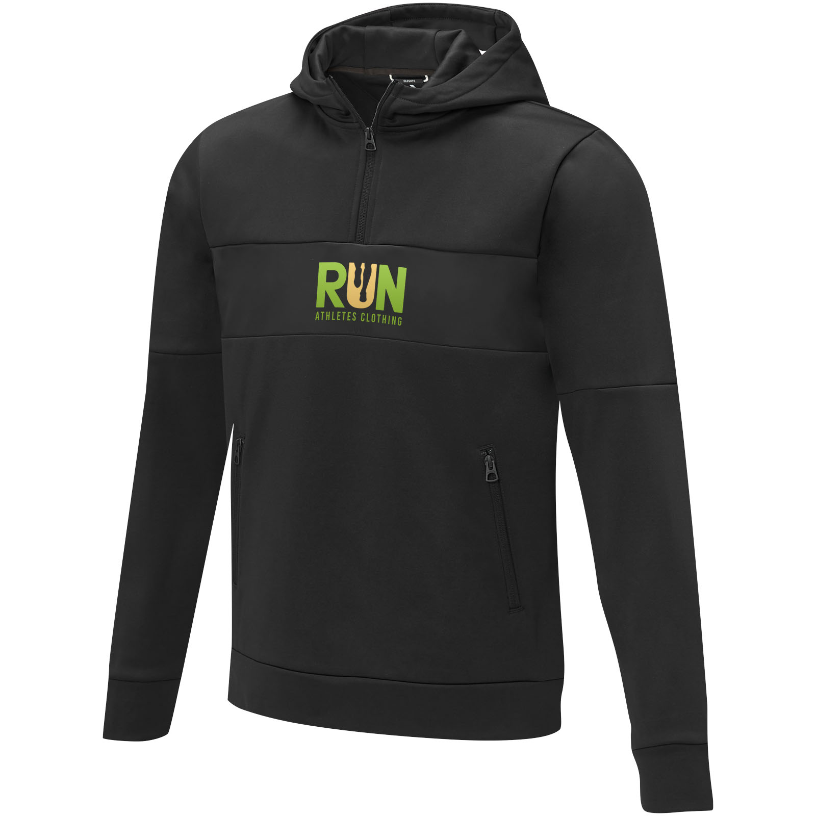 Elevate Sweat à capuche anorak à demi zip Sayan pour homme