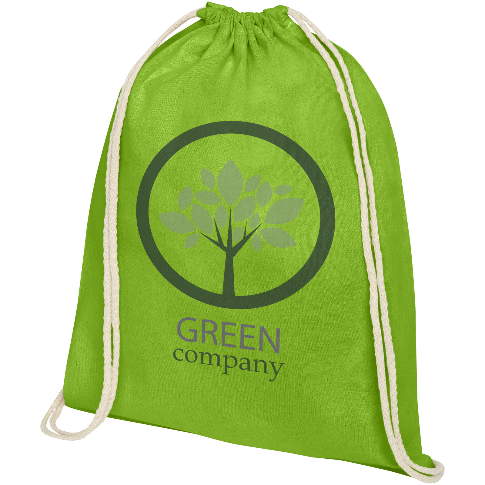 Sac à dos Oregon en coton de 140 g/m² avec cordon de serrage 5L