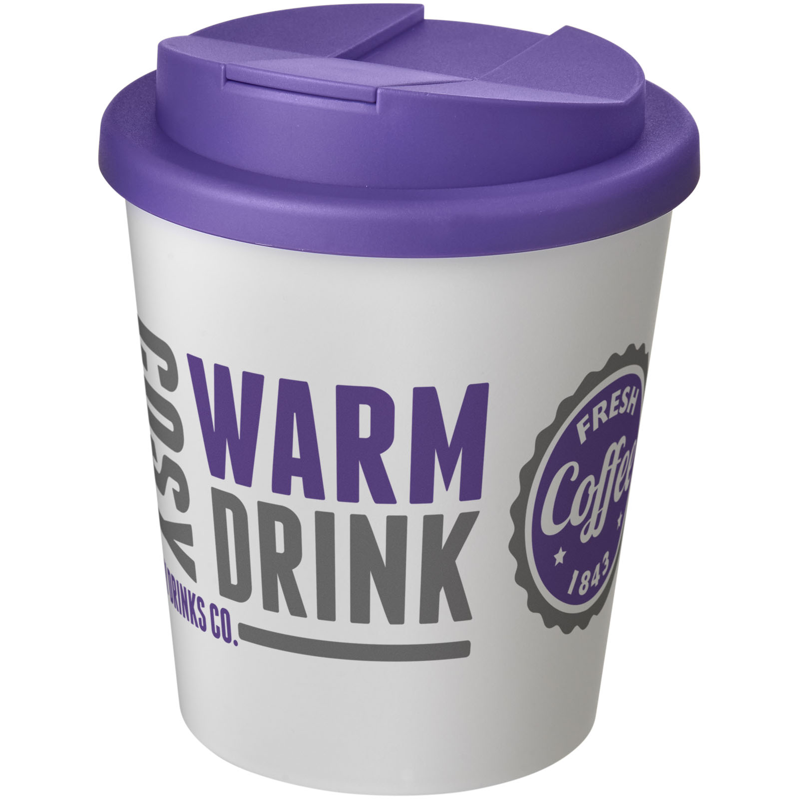 Gobelet isolant Espresso Americano® 250ml avec couvercle anti-fuite