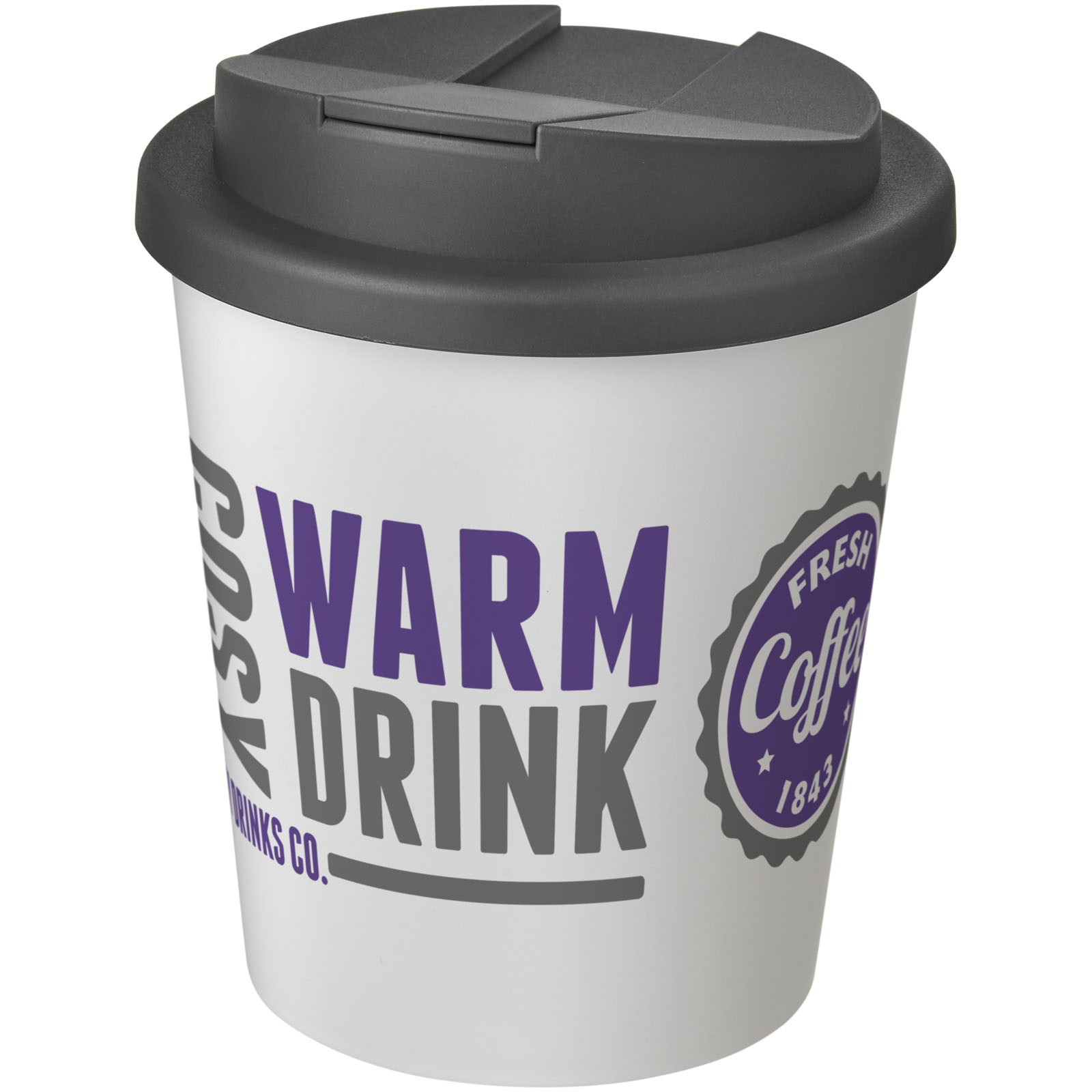 Gobelet isolant Espresso Americano® 250ml avec couvercle anti-fuite