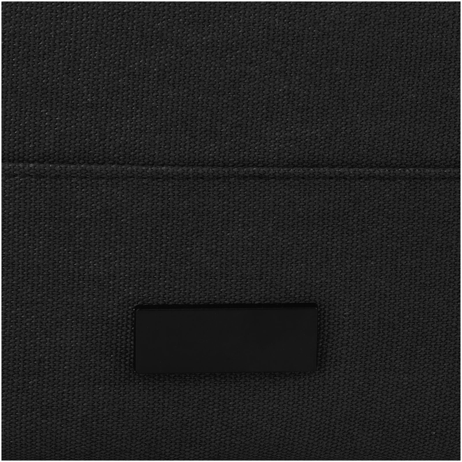 Sac à dos pour ordinateur portable Joey de 15 L en toile recyclée GRS 15 pouces avec dessus enroulable