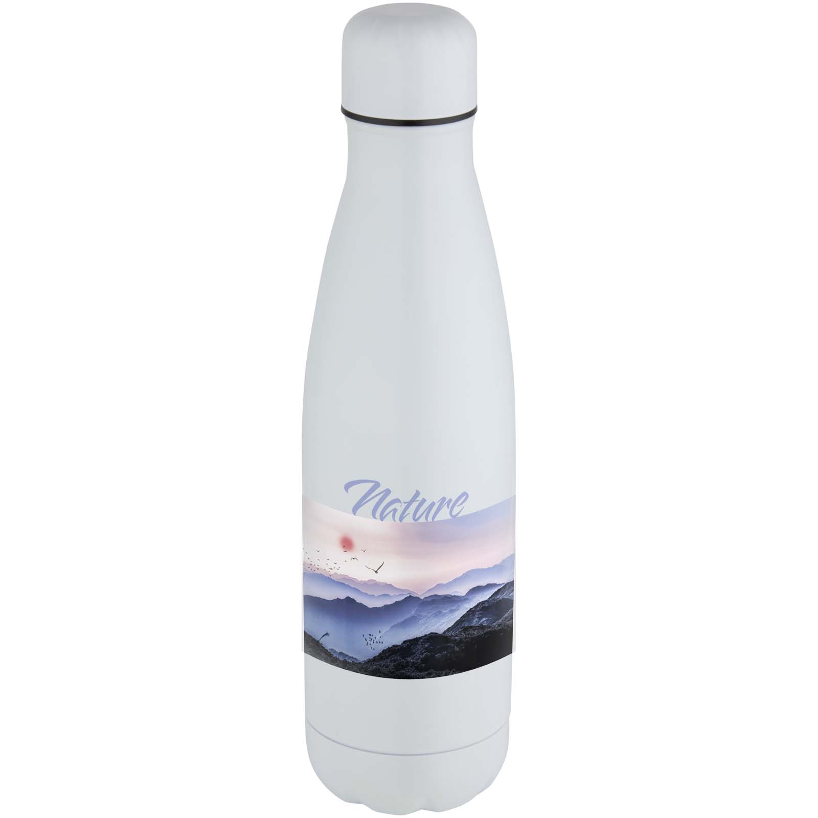 Bouteille Cove en acier inoxydable de 500 ml à isolation sous vide avec impression par sublimation