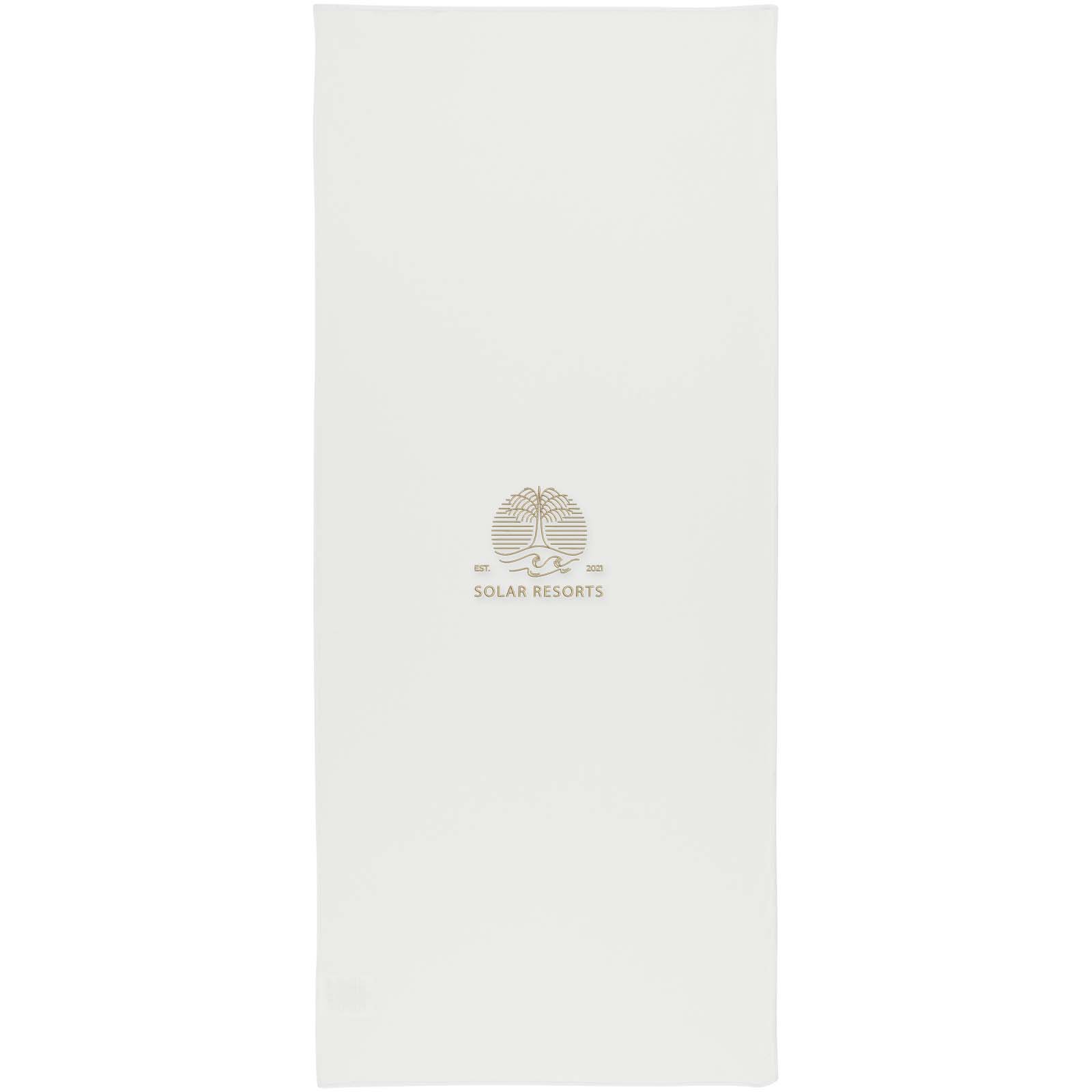 Serviette de sport Lucas en rPET 30 x 80 cm