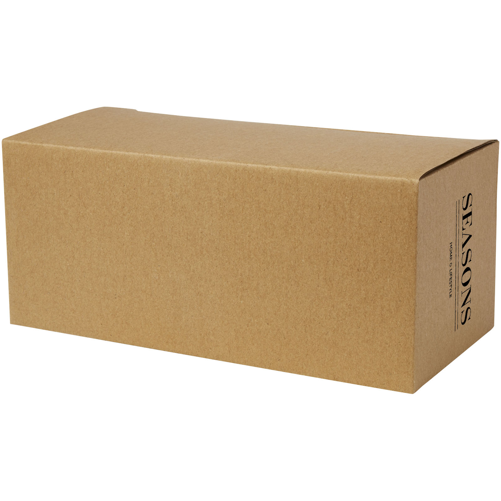 Seasons Tasse Manti 2 pièces en verre à double paroi de 250 ml avec sous-verre en bambou