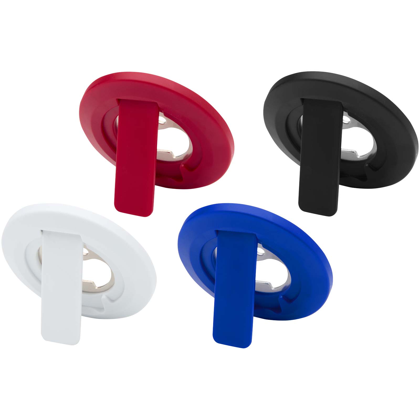 Support de téléphone magnétique Ain en plastique recyclé avec décapsuleur
