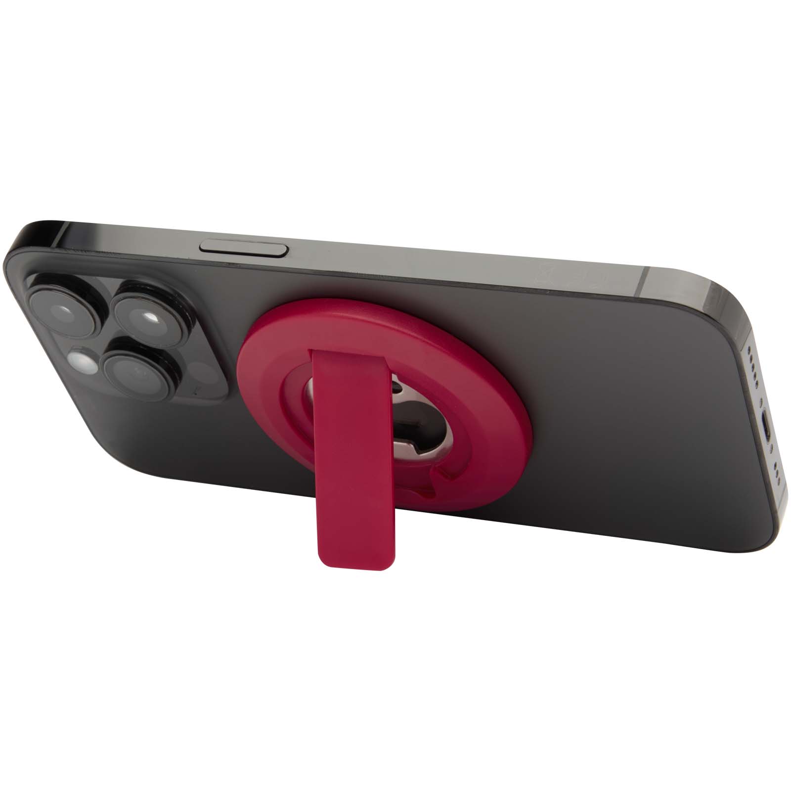 Support de téléphone magnétique Ain en plastique recyclé avec décapsuleur