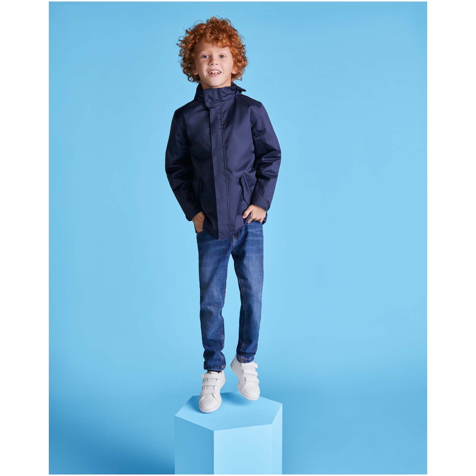 Roly Veste parka America matelassée pour enfant