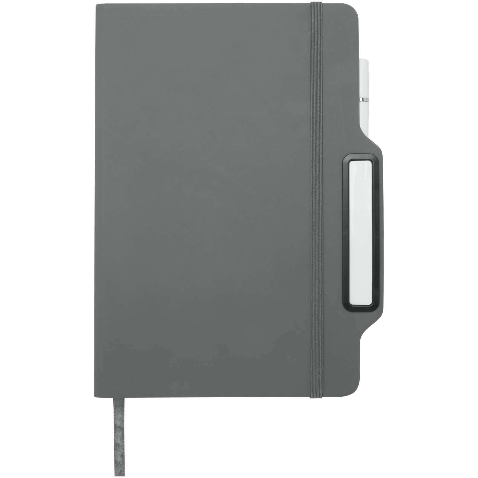 Carnet à couverture rigide Nexus A5 avec stylo et crayon (encre noire)