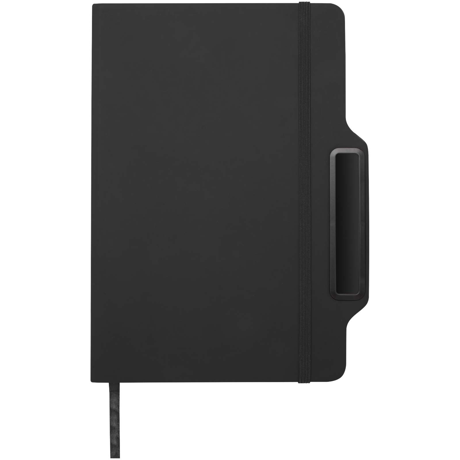 Carnet à couverture rigide Nexus A5 avec stylo et crayon (encre noire)