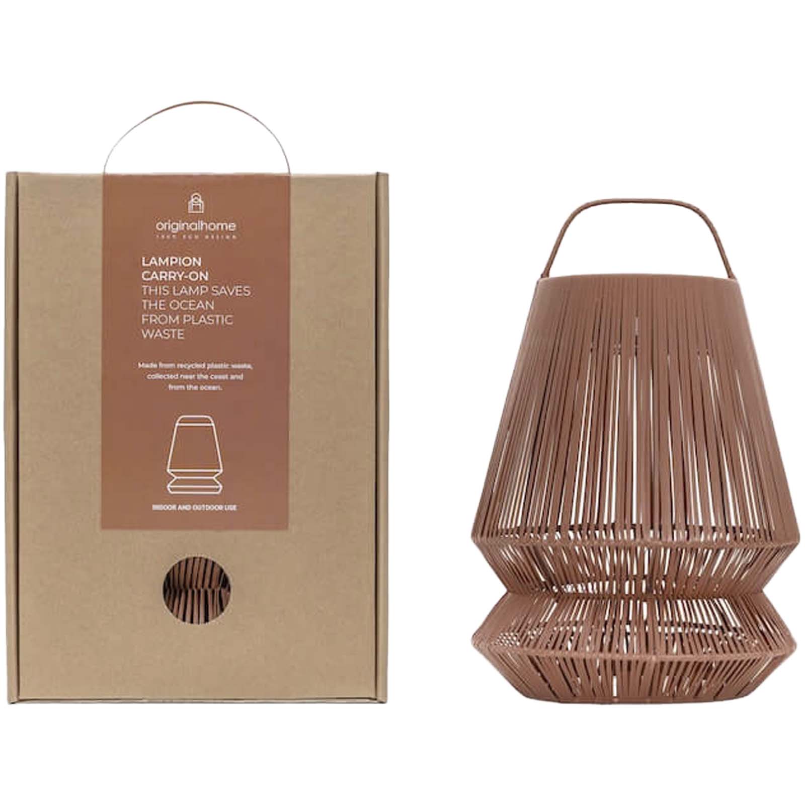 Abat jour portable recyclé Originalhome Lampion