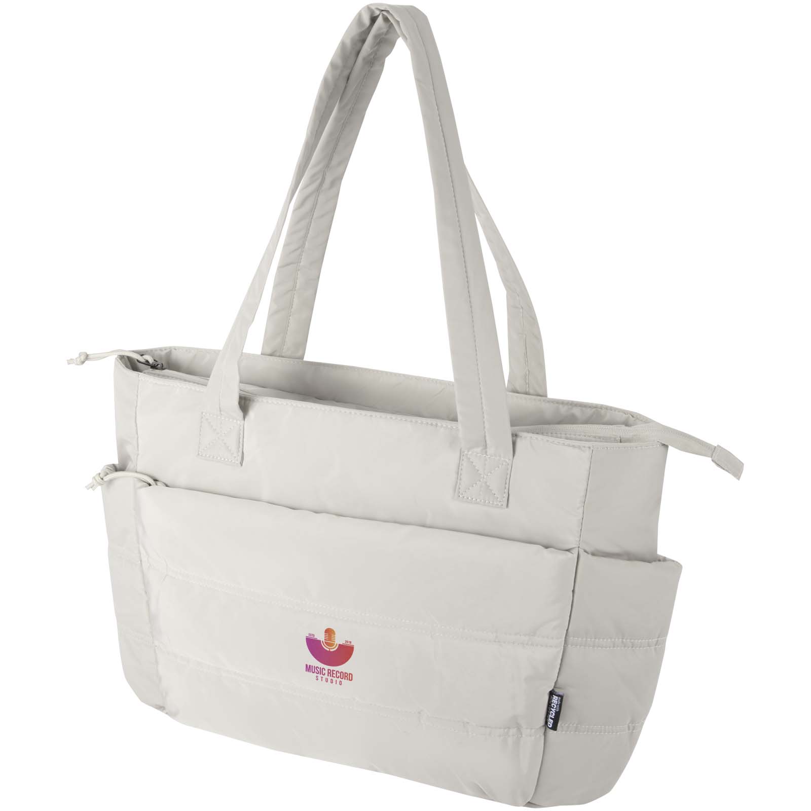 Sac shopping Puffer pour ordinateur portable 15,6" certifié GRS et recyclé de 18 L