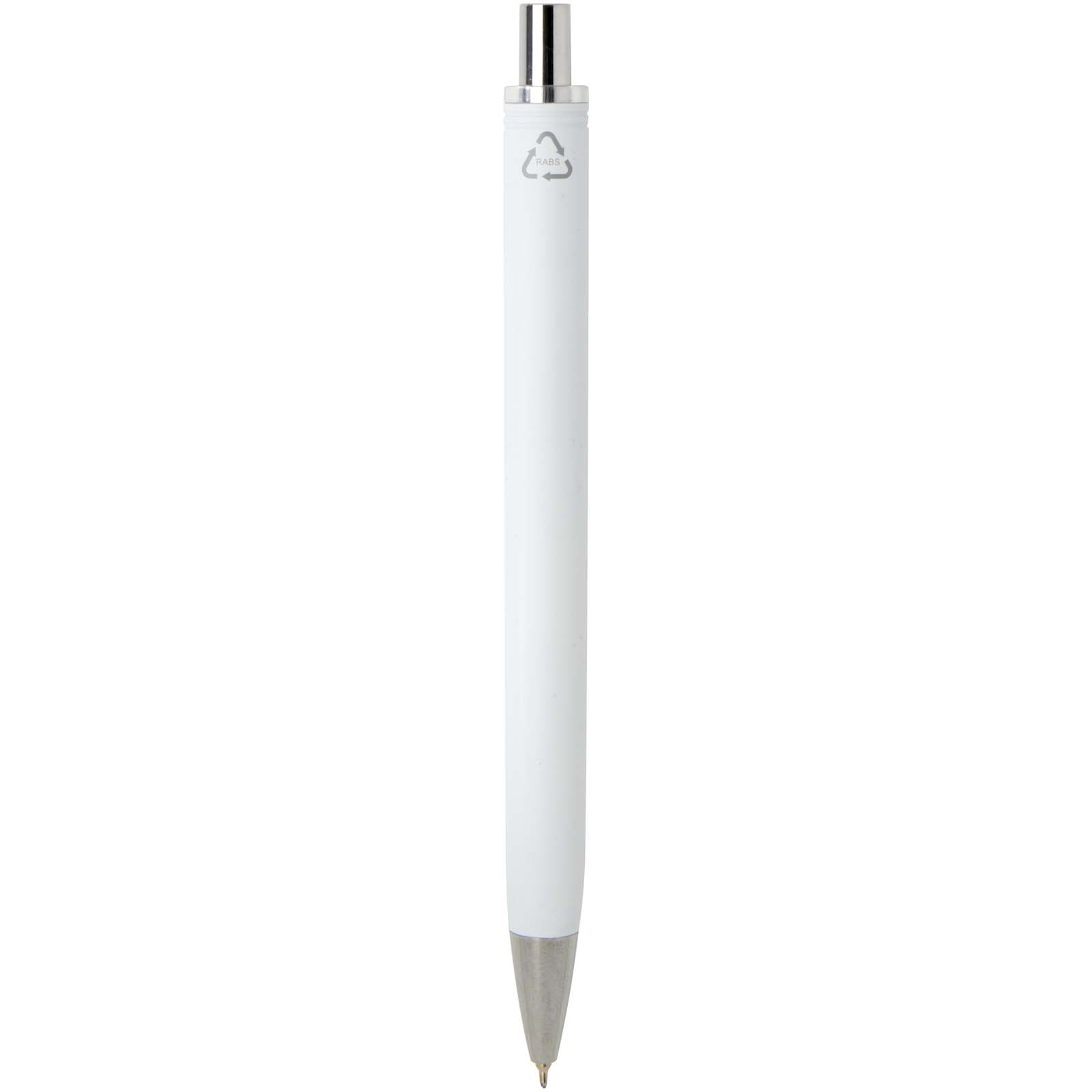 Stylo bille Feld recyclé RCS avec finition métallique (encre noire)