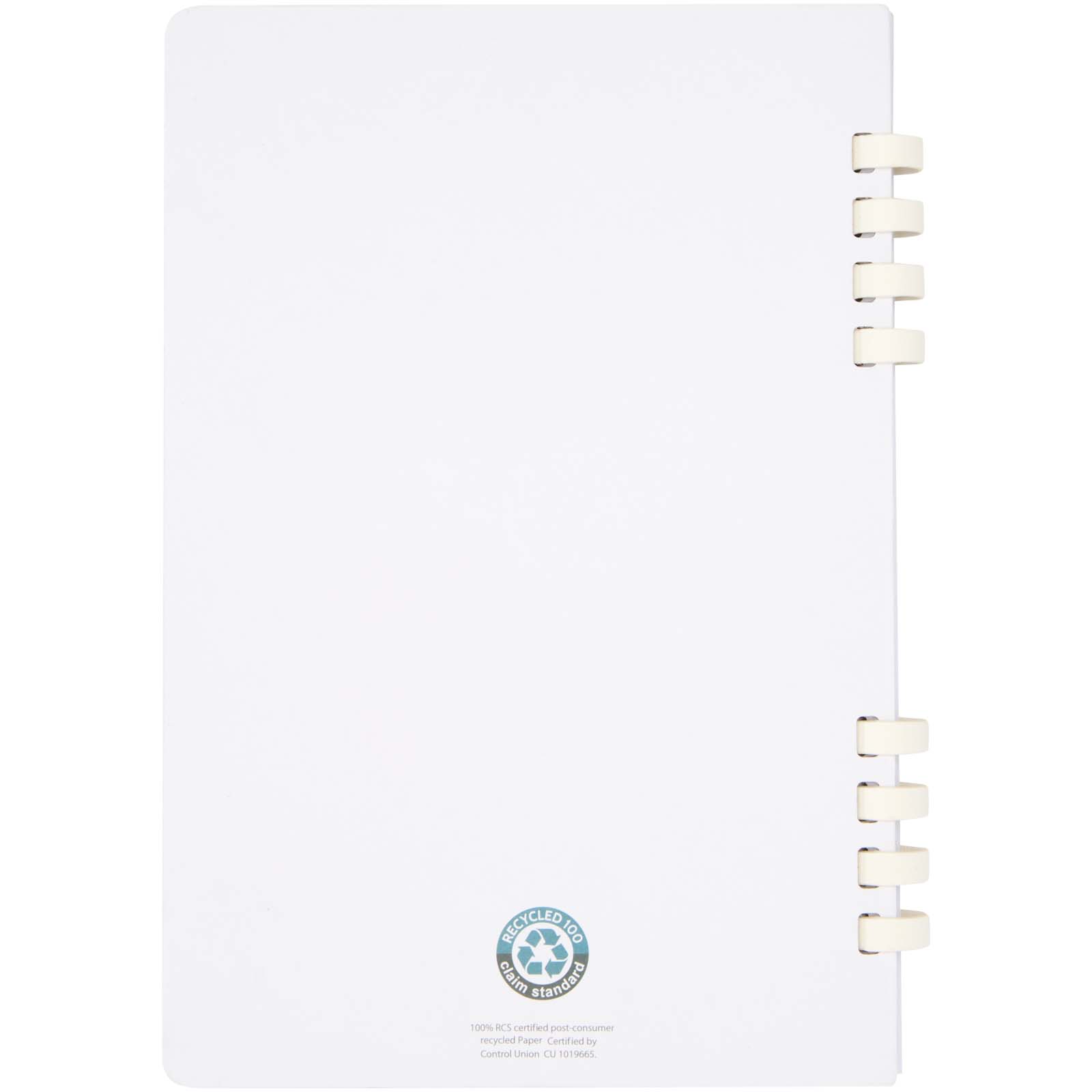 Carnet de notes à spirales Fil A5 à couverture rigide en papier recyclé RCS